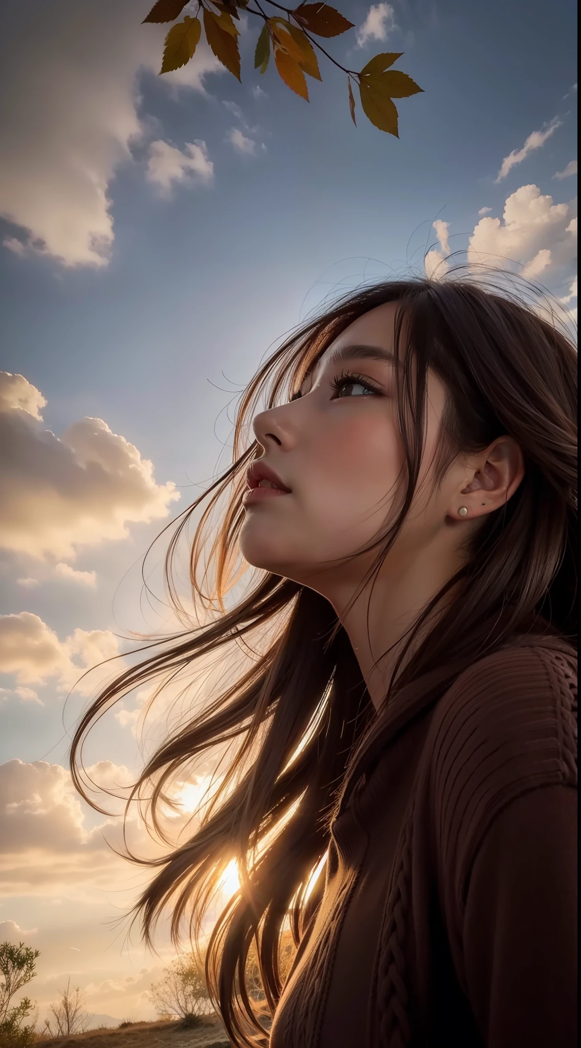 Brown sweater