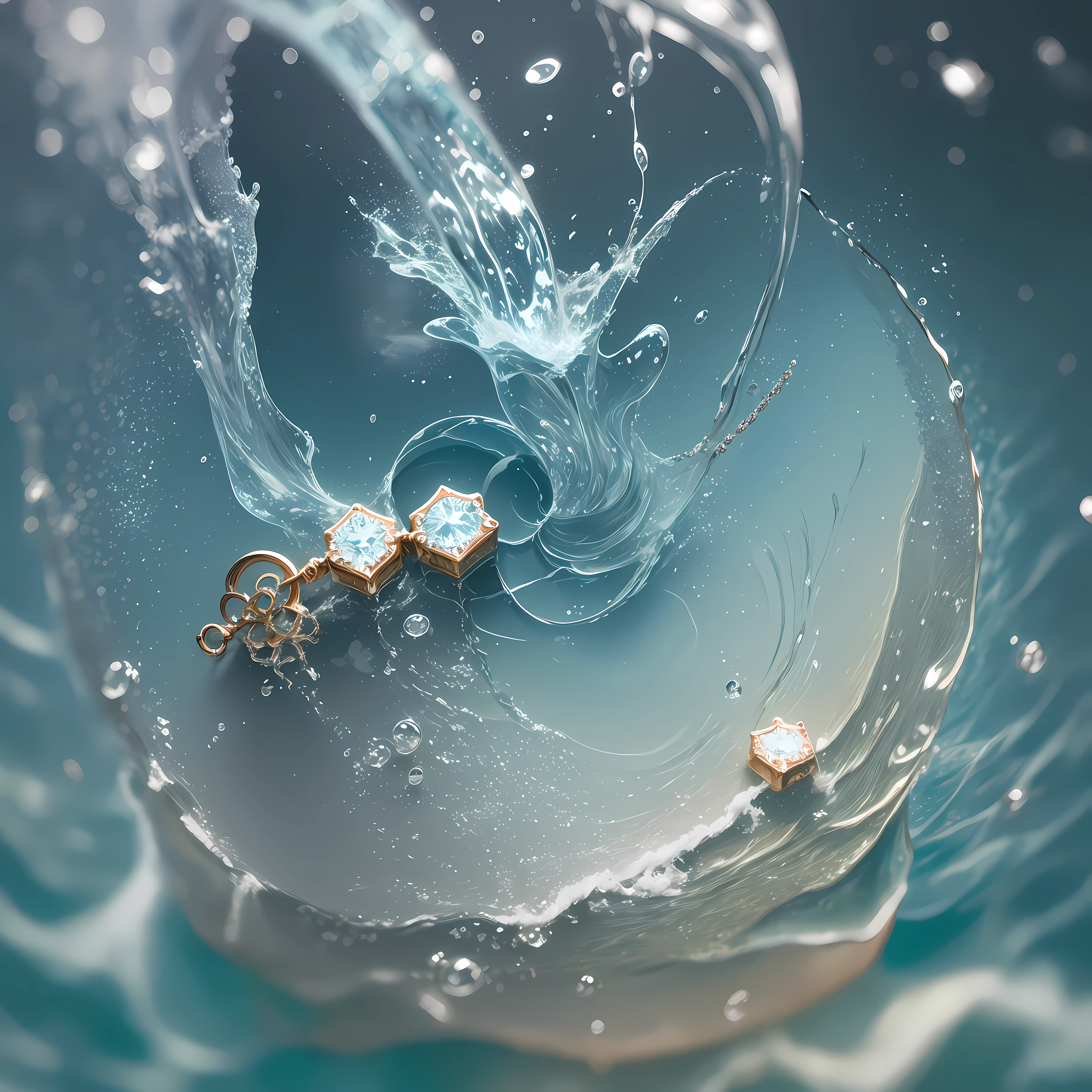 Focus on capturing the perfect splash of water around a submerged object or a piece of jewelry. --auto --s2