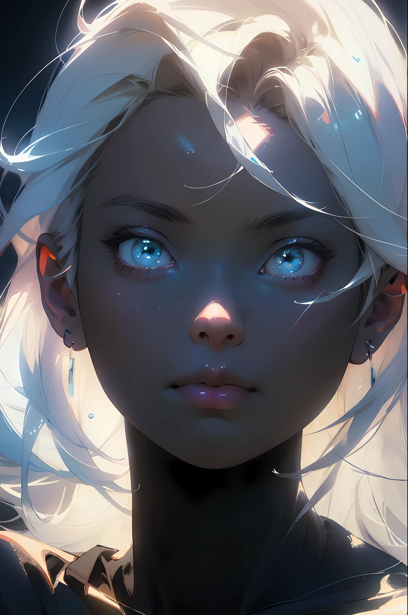 melancholy lighting, quiet, calm, brightness, masterpiece, best quality, 1man, (JinxLol:1.2), (ultra photorealistic:1.3), (masterpiece:1.4), best quality, ((realistic)), high quality, ultra detailed, ((real image)), ((realistic skin)), ((realistic face)),(illustration:1.05), (beautiful:1.05), (beautiful detailed eyes:1.05), (cinematic light:1.1), light blue highlights, full body