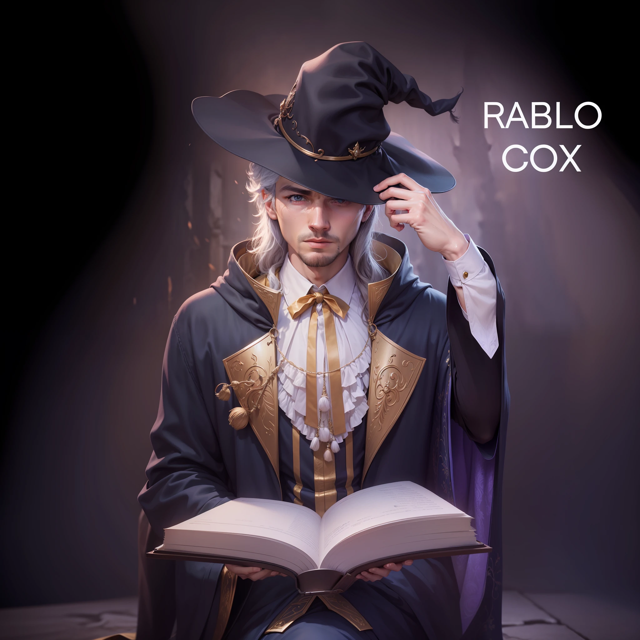Best quality, masterpiece, ultra high res, (photorealistic: 1.4), raw photo, male, wizard