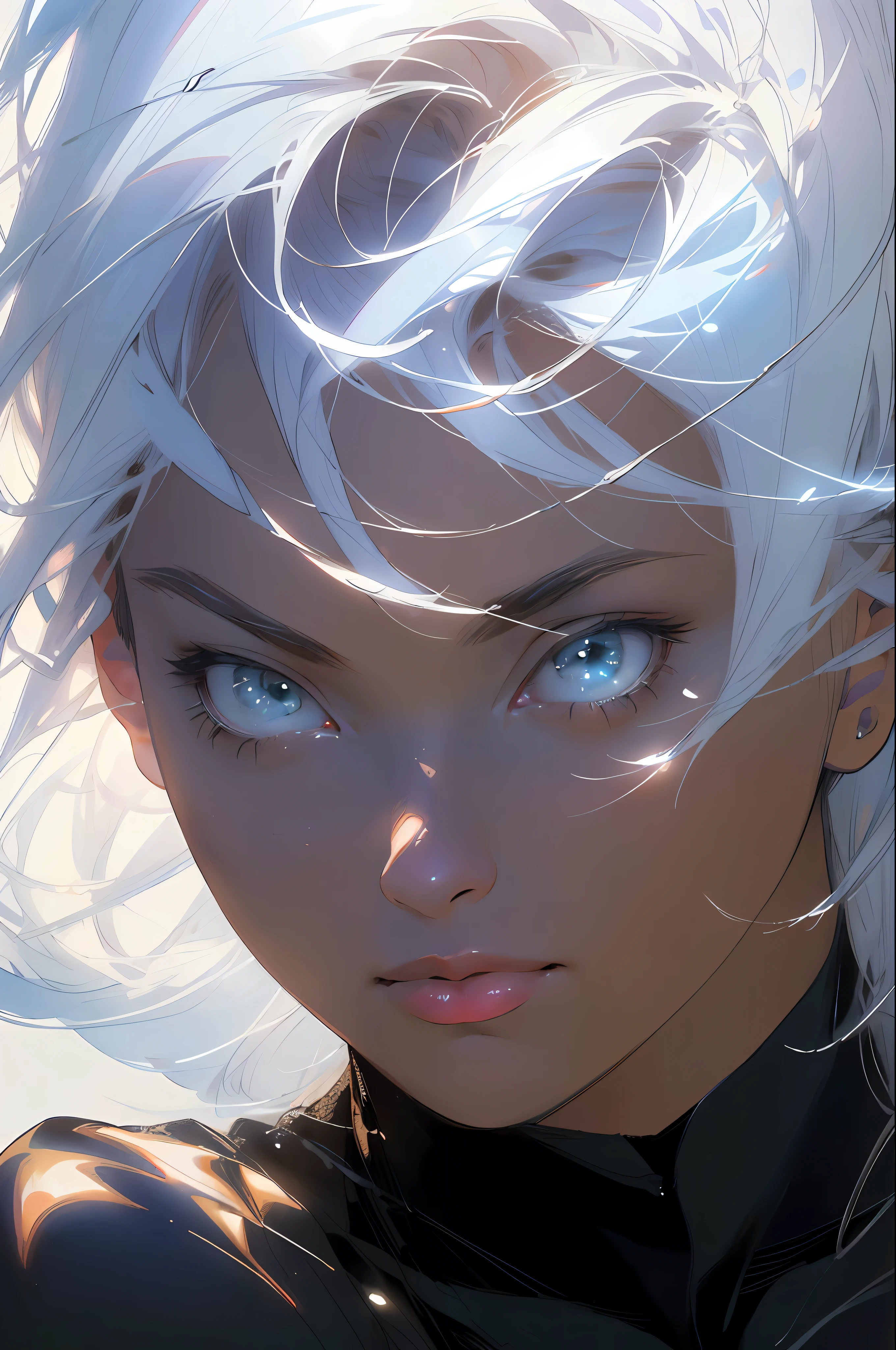 melancholy lighting, quiet, calm, brightness, masterpiece, best quality, 1man, (JinxLol:1.2), (ultra photorealistic:1.3), (masterpiece:1.4), best quality, ((realistic)), high quality, ultra detailed, ((real image)), ((realistic skin)), ((realistic face)),(illustration:1.05), (beautiful:1.05), (beautiful detailed eyes:1.05), (cinematic light:1.1), light blue highlights, full body