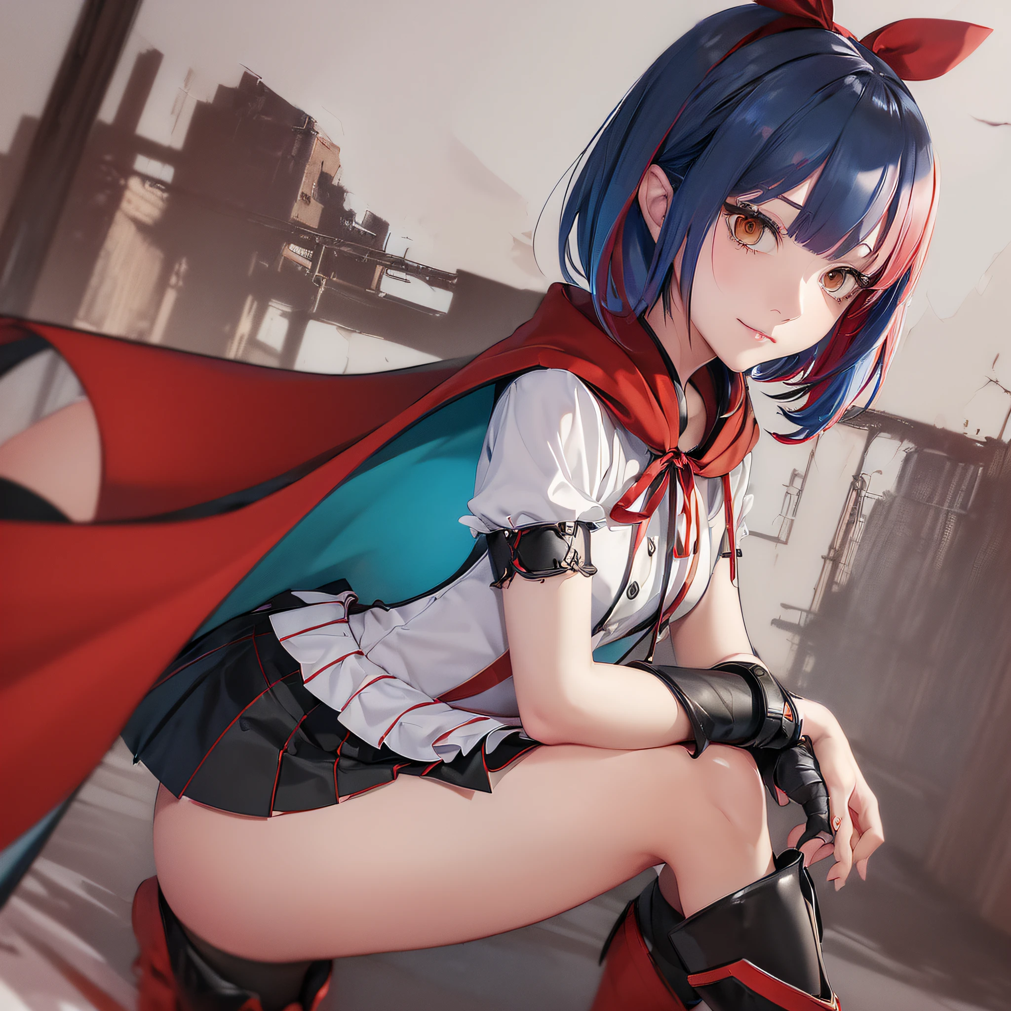 Blue hair, beautiful hair