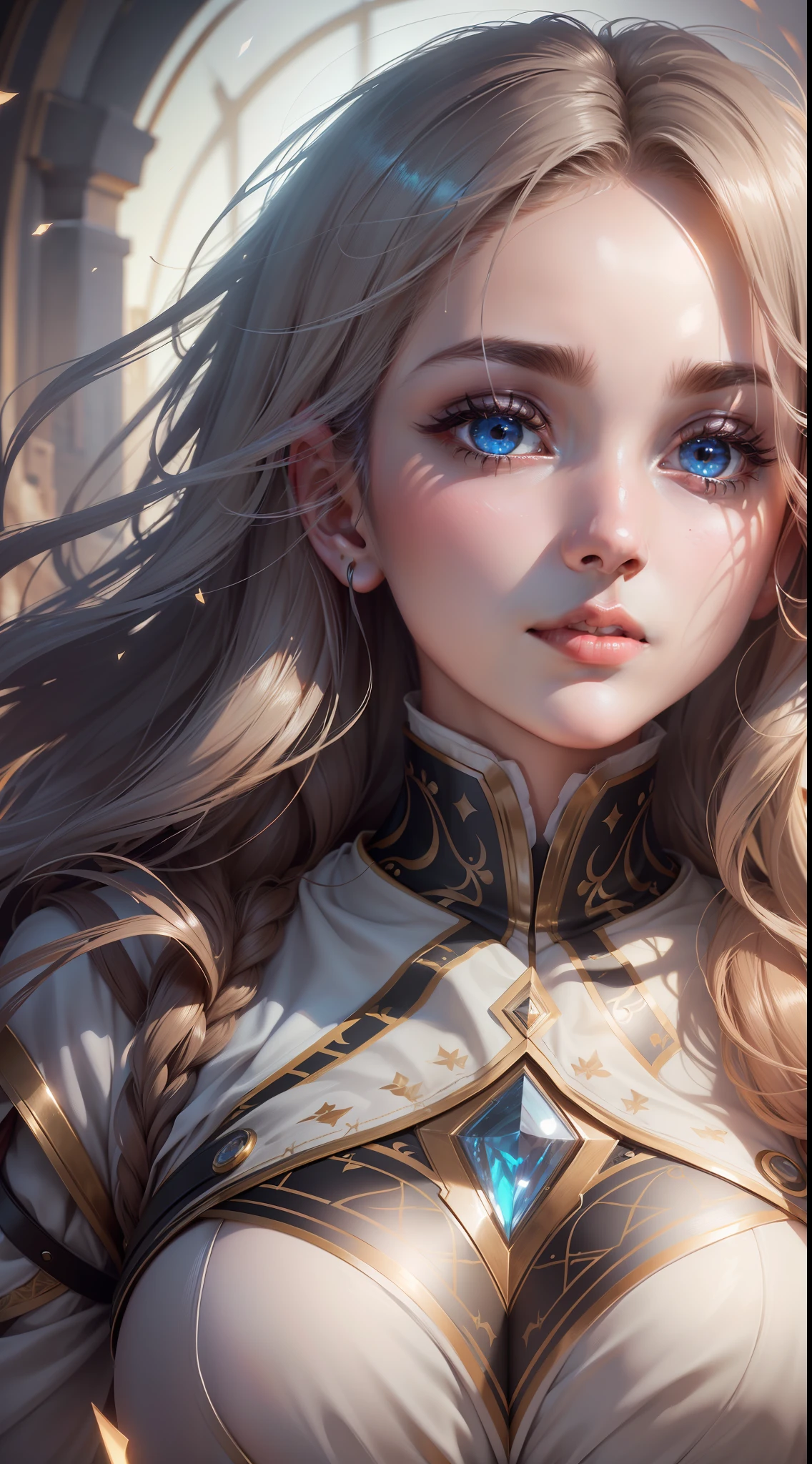 (extremely detailed CG unity 8k wallpaper, masterpiece, best quality, ultra-detailed), (best illumination, best shadow), (a perfect and symmetrical face of a woman with eyes reflecting the beauty of the world), attractive, floating, high resolution, dynamic angle, dynamic pose.