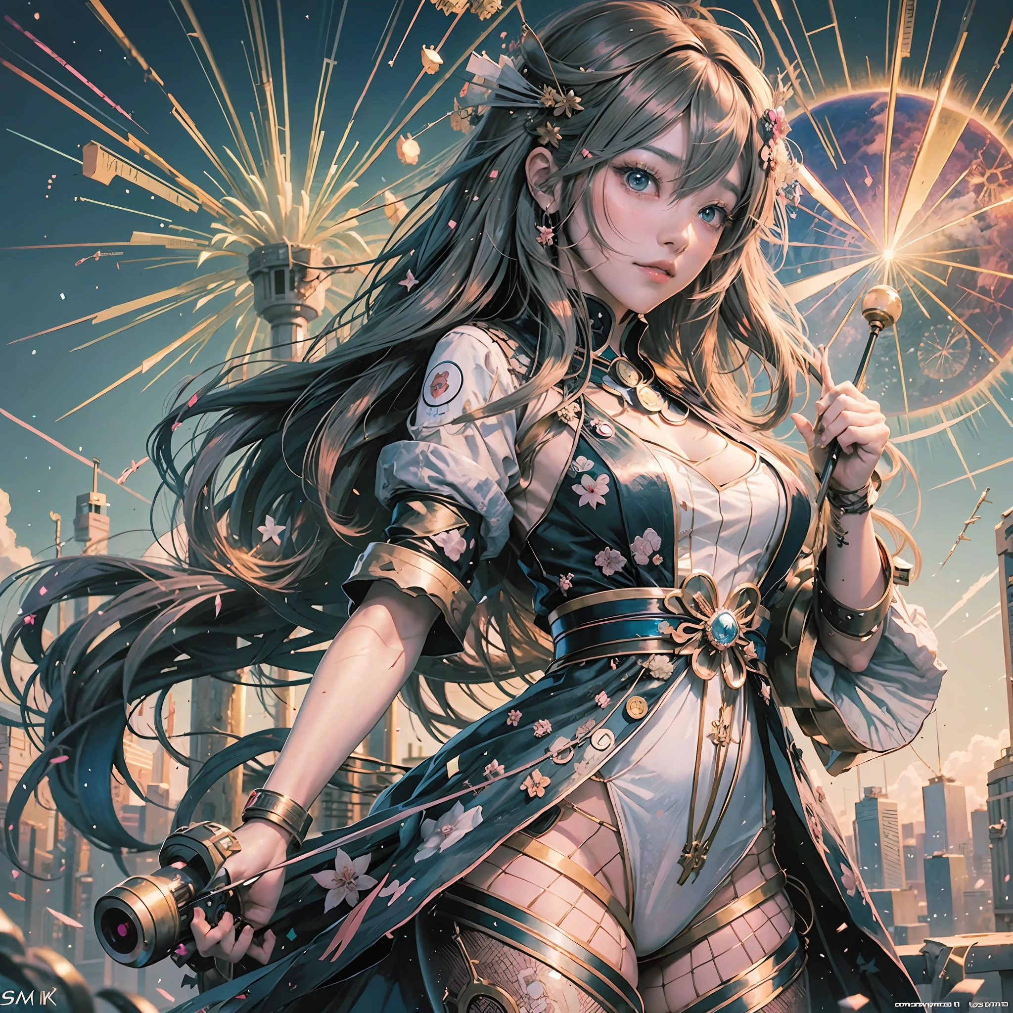 Girl long hair, beautiful anime girl, fireworks, anime style 4 K, beautiful anime style, anime style. 8k, long-haired anime girl, beautiful anime woman, beautiful digital artwork, "beautiful anime woman, beautiful anime, attractive anime girl, beautiful seductive anime woman, guvez style artwork, dreamy, smooth color, manga, shoujo, technology, shusen, dreamy --auto --s2