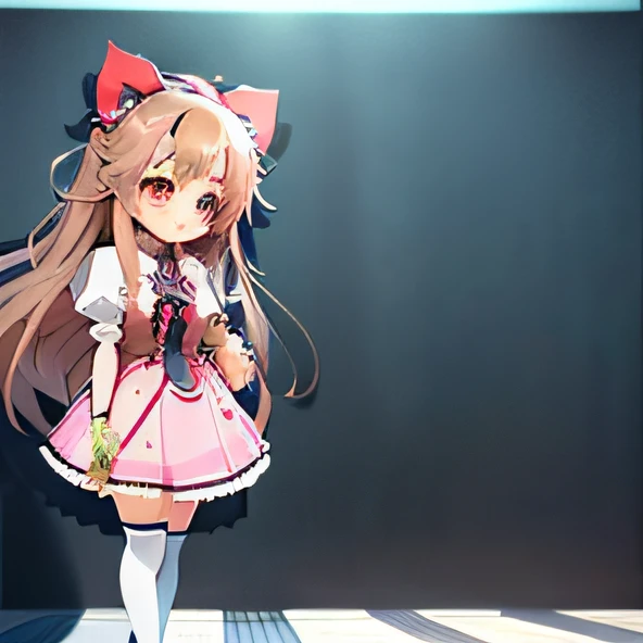 (Moe Style: 1.2, High Quality Style: 1.15), (Kawaii:1.2), Long Hair Bow, Anime Girl Avatar, Best Girl Character, Cute Girl, Anime Official Art, High Quality Anime Style, 4K Resolution Avatar, Glamorous Moe Girl.
