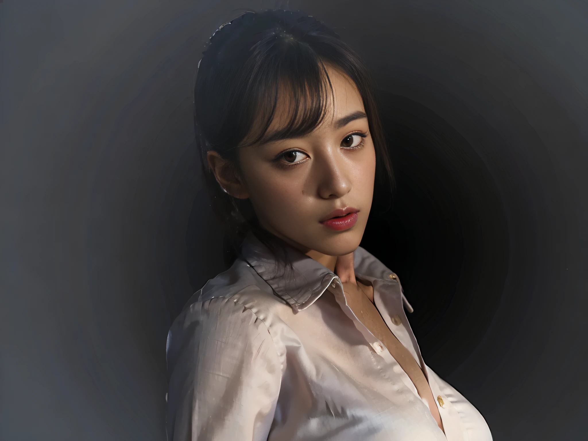 ulzzang-6500-v1.1, (Raw photo:1.2), (Photorealistic:1.4), Beautiful detailed girl, Very detailed eyes and face, Beautiful detailed eyes, Ridiculous, Incredibly ridiculous, Huge file size, Ultra detailed, High Definition, Very detailed, Best quality, Masterpiece, Kemomimi, ((Japan Girls' High School Uniform)), Illustration, Very detailed, CG, Unification, 8k wallpaper, fantastic, fine detail, masterpiece, best quality, highly detailed cg uniform 8k wallpaper,dark blue high socks, movie lighting, 16 year old girl, (without panties)), ((dynamic pose))), (camel toe), (half), (pantyhose), (knee-bending leg sitting))