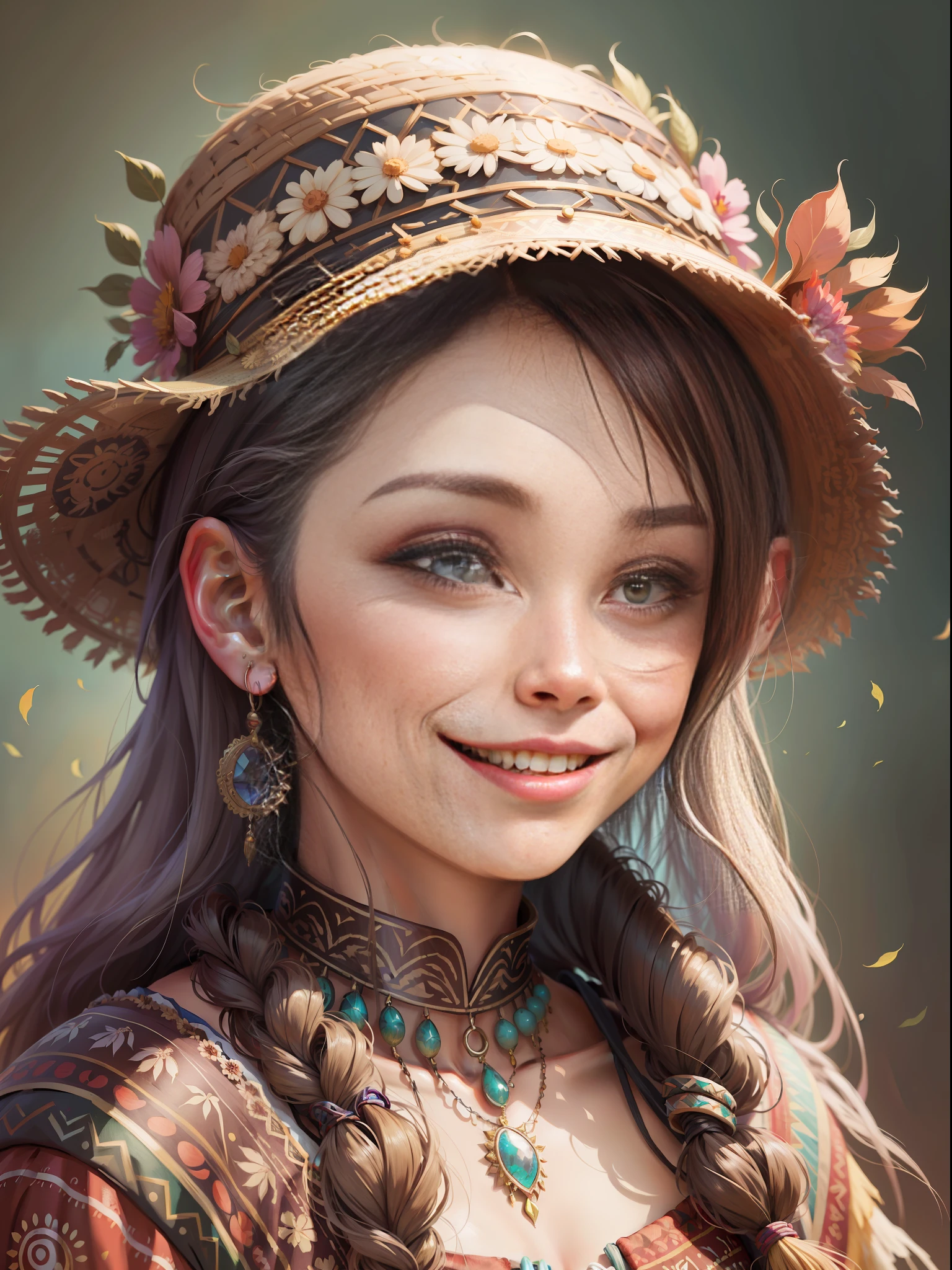 bohoai smiling woman