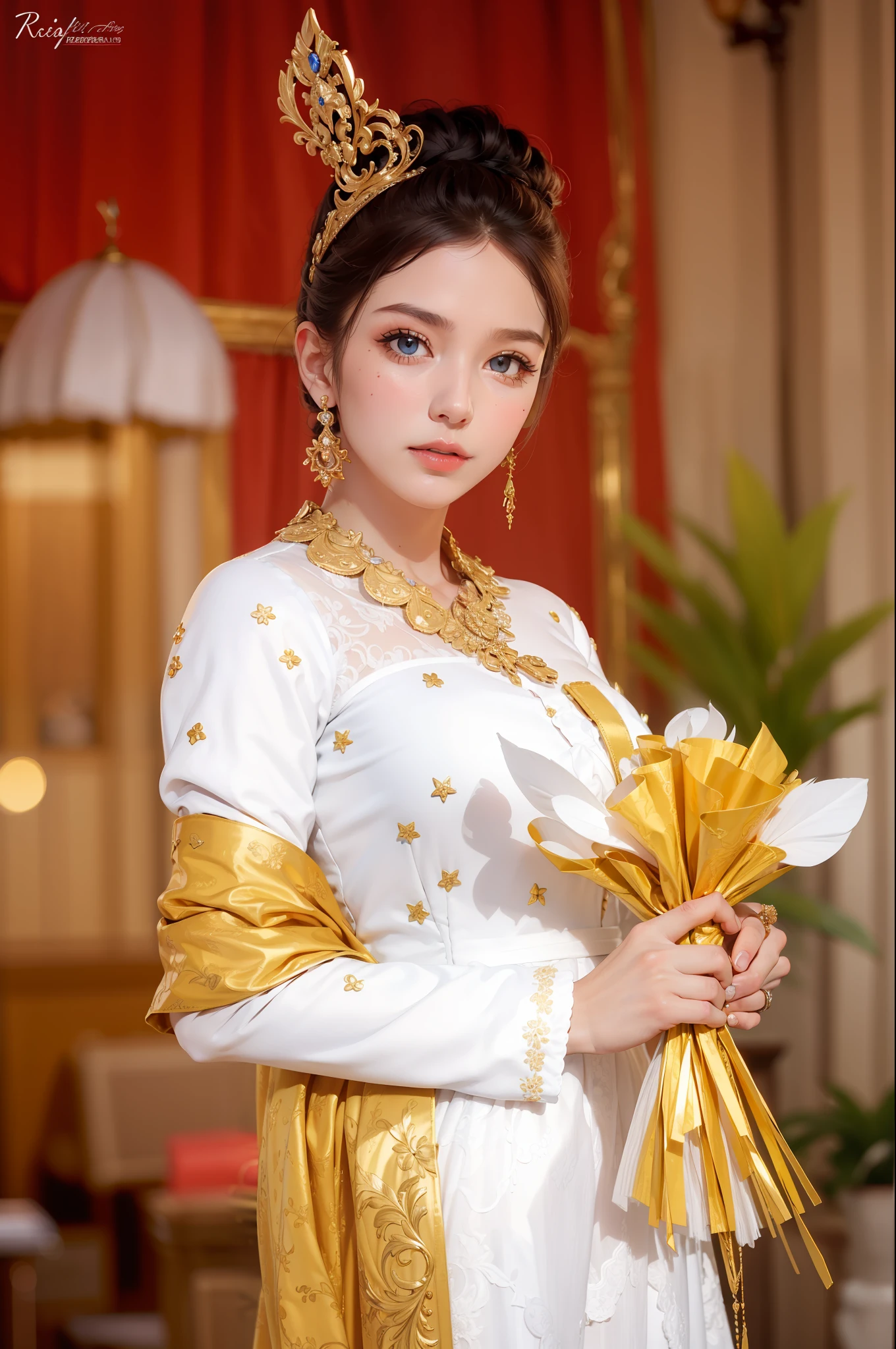 Perfect restoration), (((Face details))), dress restoration, best quality, ((Rich details)), masterpiece, 8k, raw, finger and hand restoration
