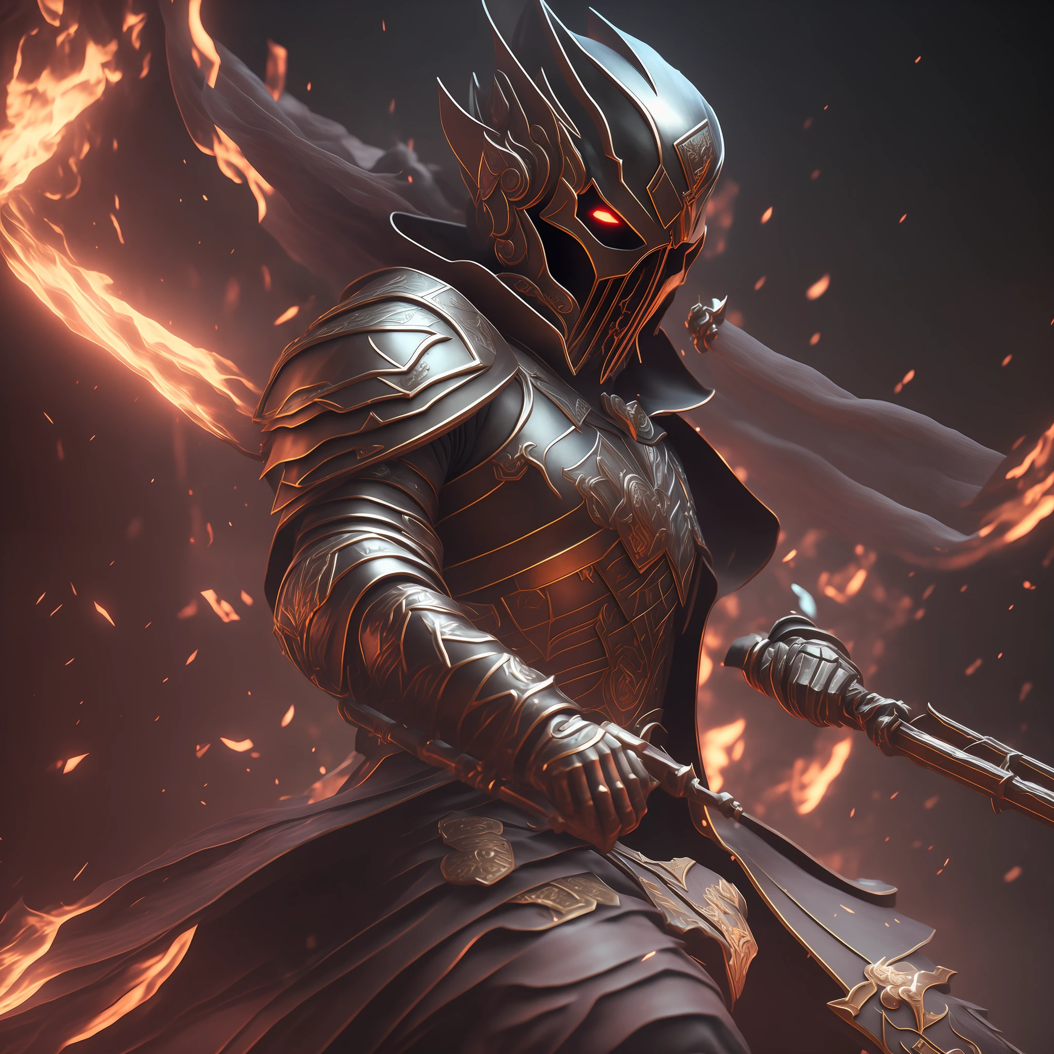 Ghost Slayer, Subsurface Scattering, 8K, Ambient Light Shielding, High Quality, Depth of Field, Exquisite Background, Fine Detail, High Quality --auto --s2