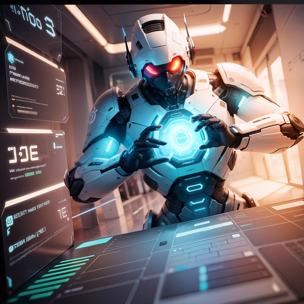 image about futuristic artificial intelligence for ebook --auto --s2