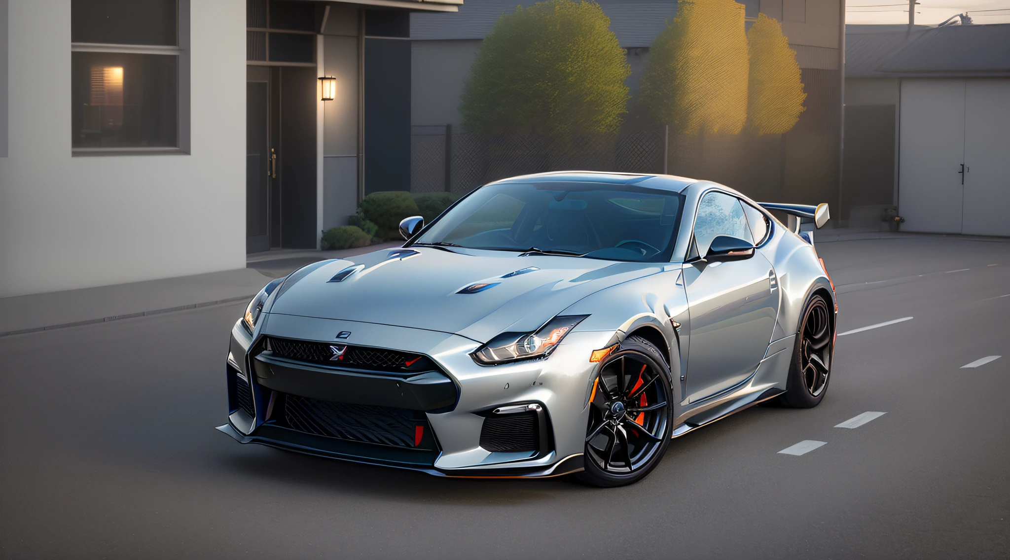 ((Top Quality, 8K, Masterpiece 8K Resolution, Realistic Detail, High Detail, Low Kit, Racing Type, Metallic Blue Color, 16-inch Wheels, Brand New Car, Senimatic Lighting, 16K Image Quality, ((Best Quality)), ((Masterpiece)), (High Definition: 1.3), 3D, Beautiful (Bathroom and Shower Room: 1.3) Woman with boyish hair in siyoto cut, HDR(High Dynamic Range), Ray Tracing, NVIDIA RTX, Super Resolution, Unreal 5, Subsurface Scattering, PBR Texturing, Post-Processing, Anisotropic Filtering, Depth of Field, Maximum Clarity and Sharpness, Multilayer Textures, Albedo and Specular Maps, Surface Shading, Accurate simulation of light-material interaction, perfect proportions, octane rendering, two-tone lighting, low ISO, white balance, rule of thirds, wide aperture, 8K RAW, (masterpiece, highest quality), (8k, RAW photo, best quality, masterpiece: 1.2), (realistic, photorealistic: 1.37), ultra detail, car focus, backlight, lens flare, depth of field, car, sports car, (Midnight Drift: 1) photo, fusion of GTR35 and Fairlady Z, front light is round and beam light on, paint is three colors, tires are tarmac slick tires, running late at night in the center of Tokyo, 180 km / h, front skirt is sharp small design, overall design like Gundam, driver is a beautiful Japan woman, street lights shine, timelapse, Glazed paint, back skirt integrated and large left and right even cyber design, moonlight, sunny late night, building street, shopping street, bay, smoke from tires, wind expression, tire slip smoke screen can be seen, light color is blue and normal many, overall shooting, precise car body structure, realistic photos, photo quality,