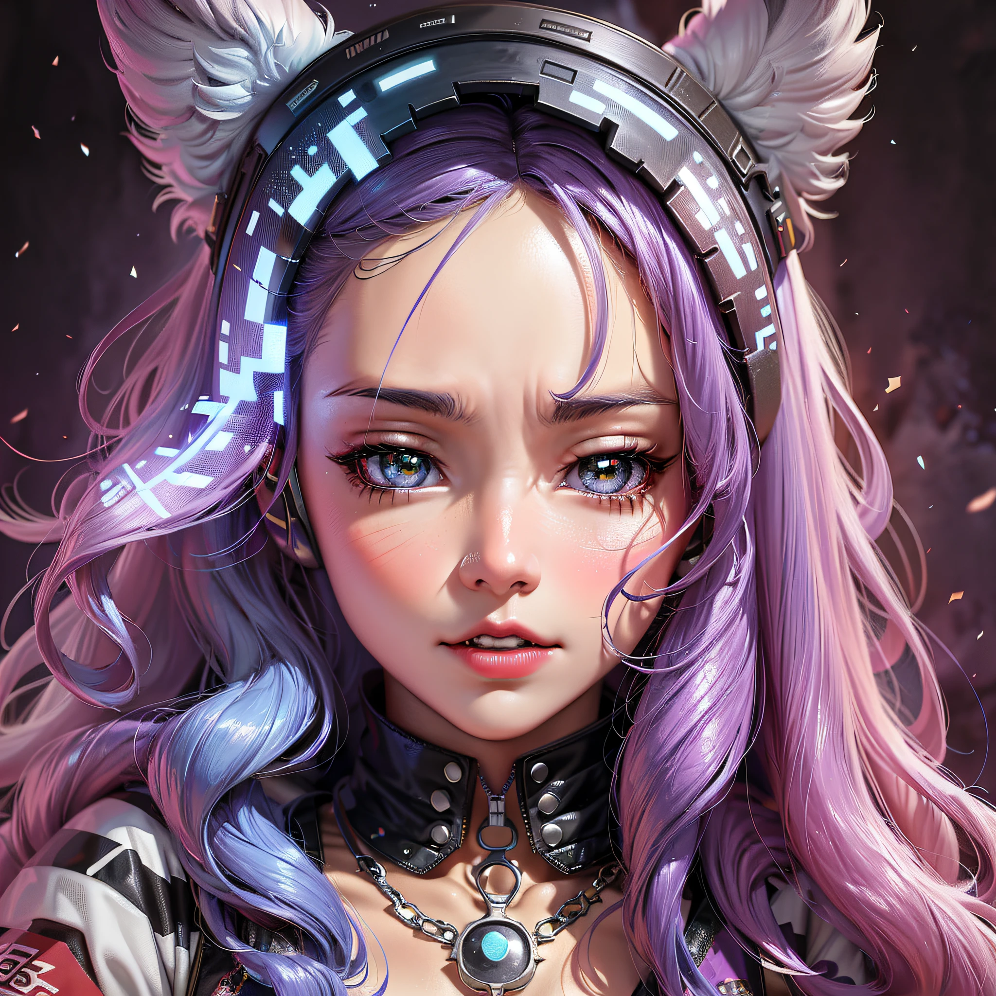 anime girl with headphones and wings on her head, detailed digital anime art, digital cyberpunk anime art, artwork in the style of guweiz, rossdraws 1. 0, rossdraws portrait, digital cyberpunk - anime art, advanced digital anime art, digital anime art, digital anime illustration, cute cyborg girl, anime style 4 k, rossdraws 2. 0