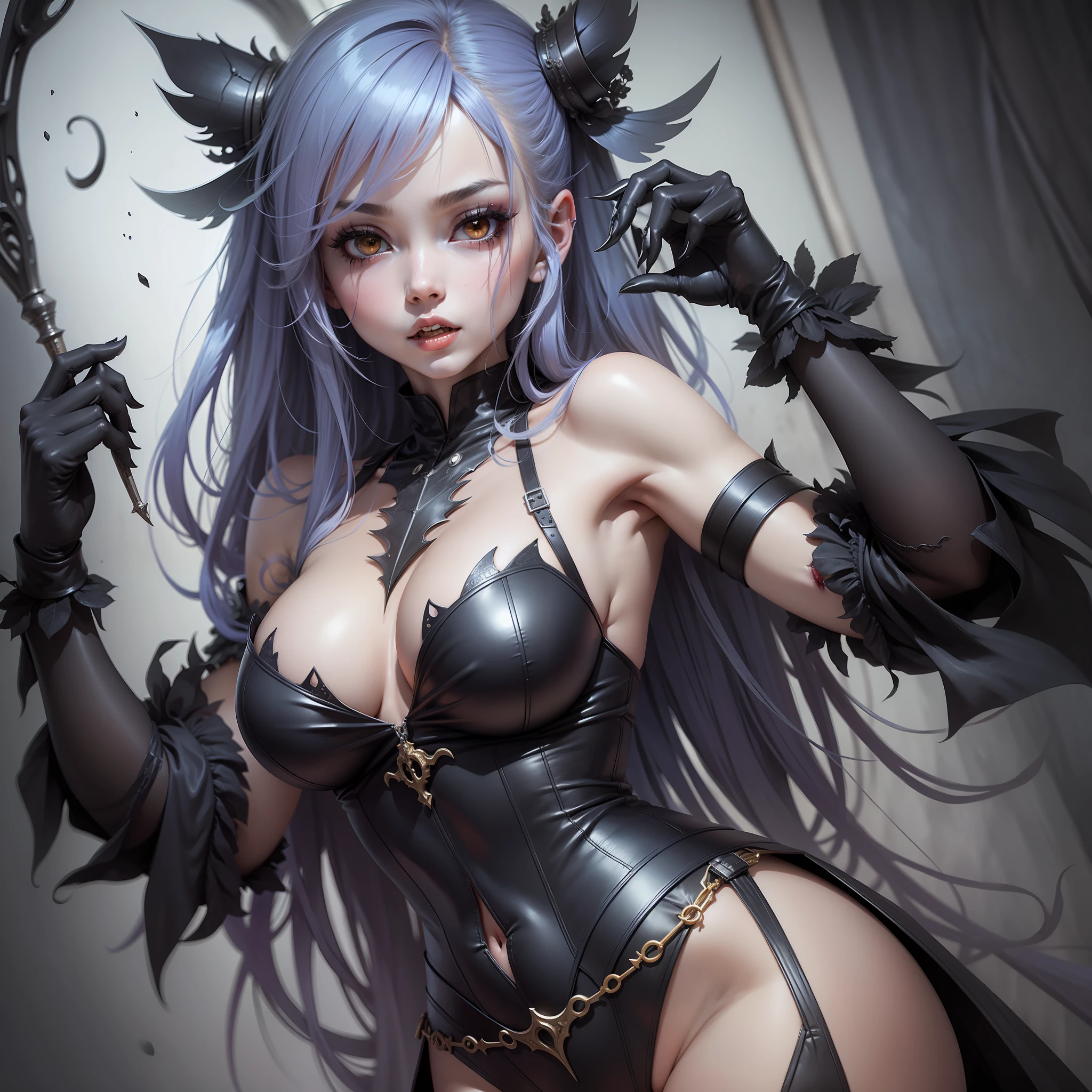 Sexy monster girl, hot, cute, creepy