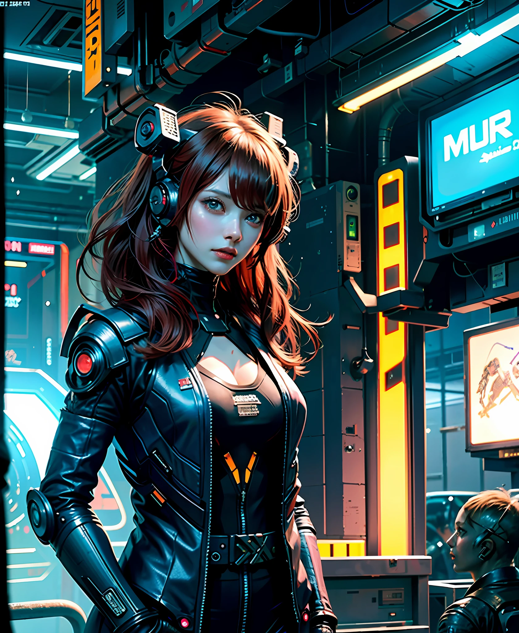Reptilian human, scaly face, cyber woman in futuristic suit posing for photo, face and chest raw, cleavage visible, big, cyberpunk, wlop. Sci-Fi, Gundam, Cyberpunk Anime Girl Mecha, Female Cyberpunk Anime Girl, Mecha Cyber Armor Girl, Biomechanical, Cybersuit, CGSesociety Masterpiece, WLOP and Krenz Kuschat, Cute Cyborg Girl, Cyborg Girl, Digital Cyberpunk Anime Art, Wojtek Fus