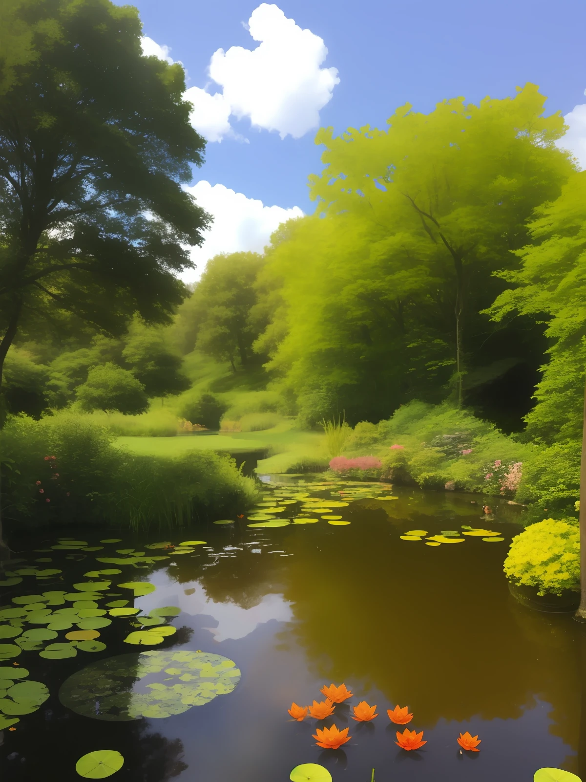 Nymphs pond