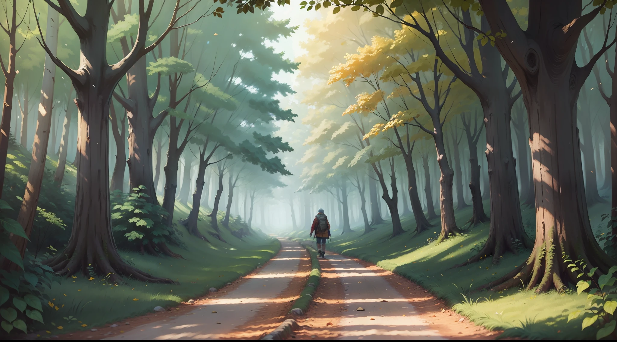 Path in the woods