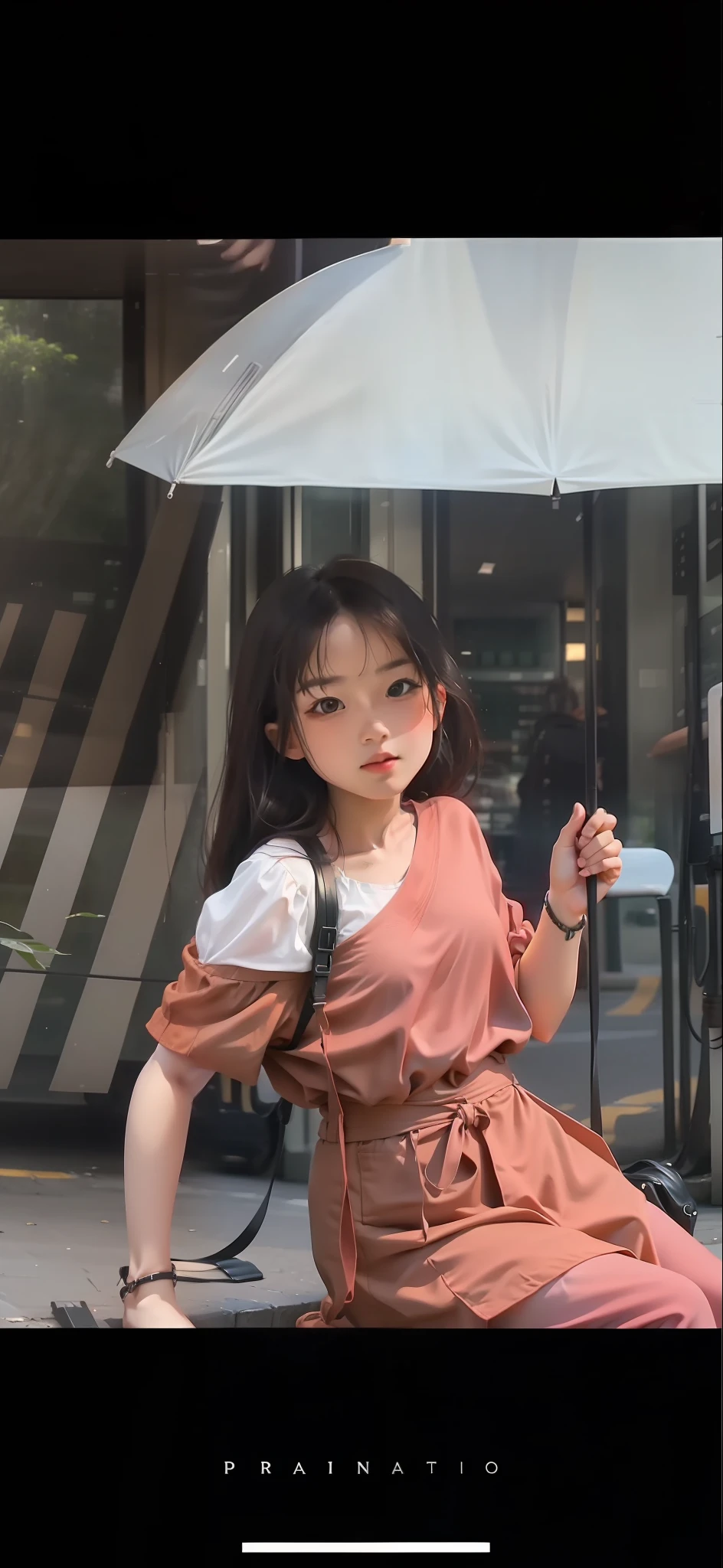 Best quality, super high resolution, (realism: 1.4), 1girl, masterpiece, outdoor, full body,