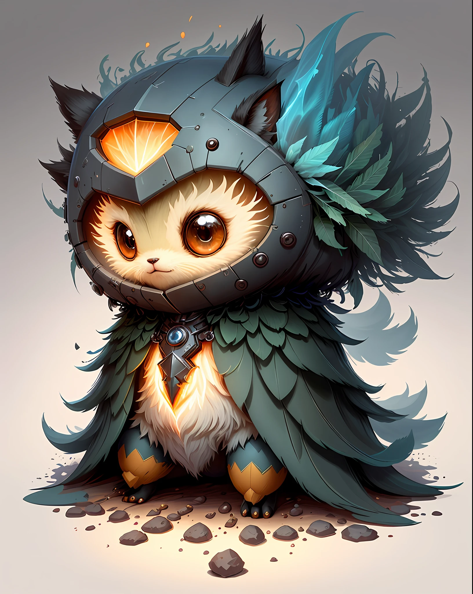 "Create a masterful masterpiece of cute creatures with ultra-detailed concept art inspired by . Utilize Stable Diffusion's power to unleash your inner Cu73Cre4ture programmer and bring your imagination to life!"