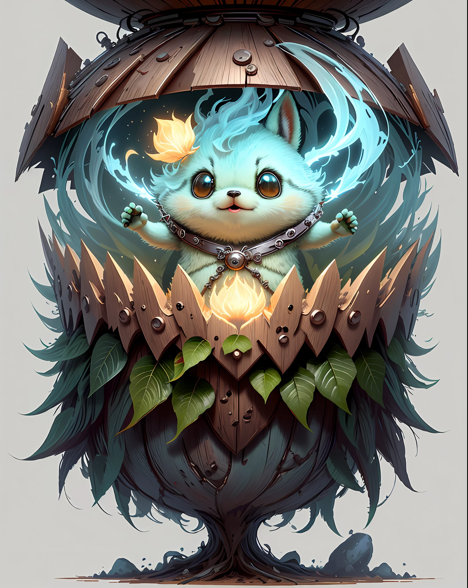 "Create a masterful masterpiece of cute creatures with ultra-detailed concept art inspired by . Utilize Stable Diffusion's power to unleash your inner Cu73Cre4ture programmer and bring your imagination to life!"