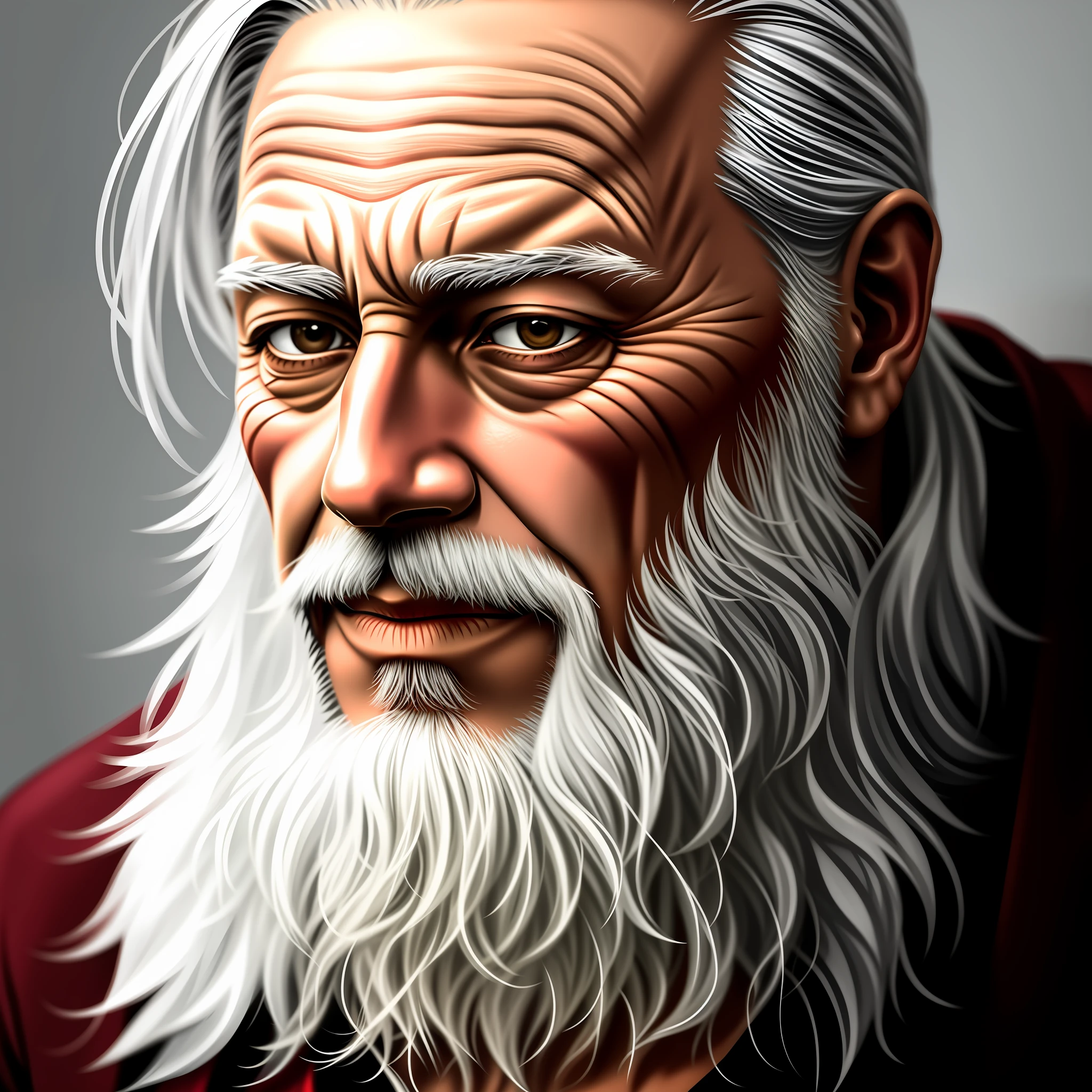 epic realistic, high-quality artwork of a oldman