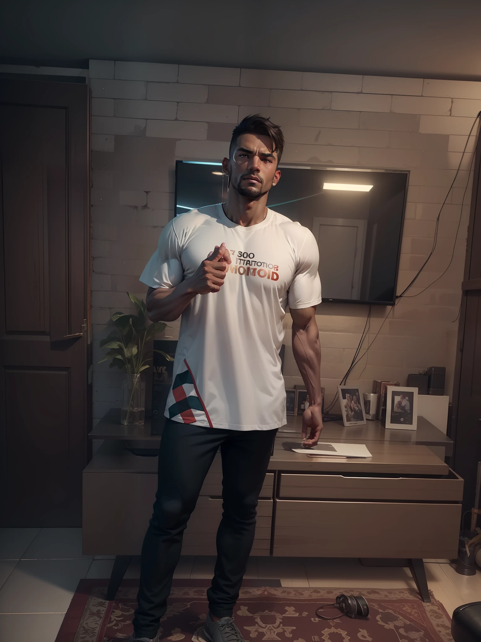 Muscular, 8k,,, high definition,