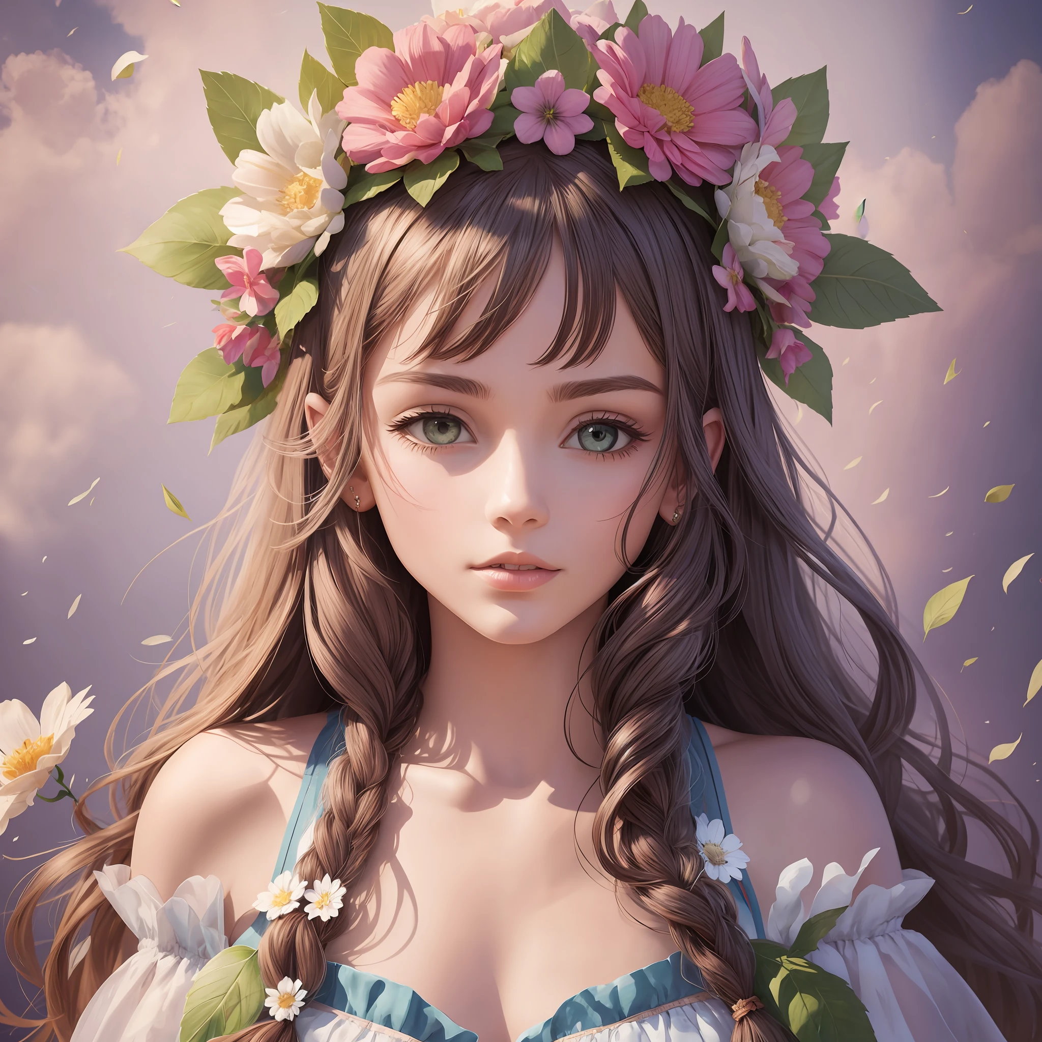 Turn the image into a human-style fairy