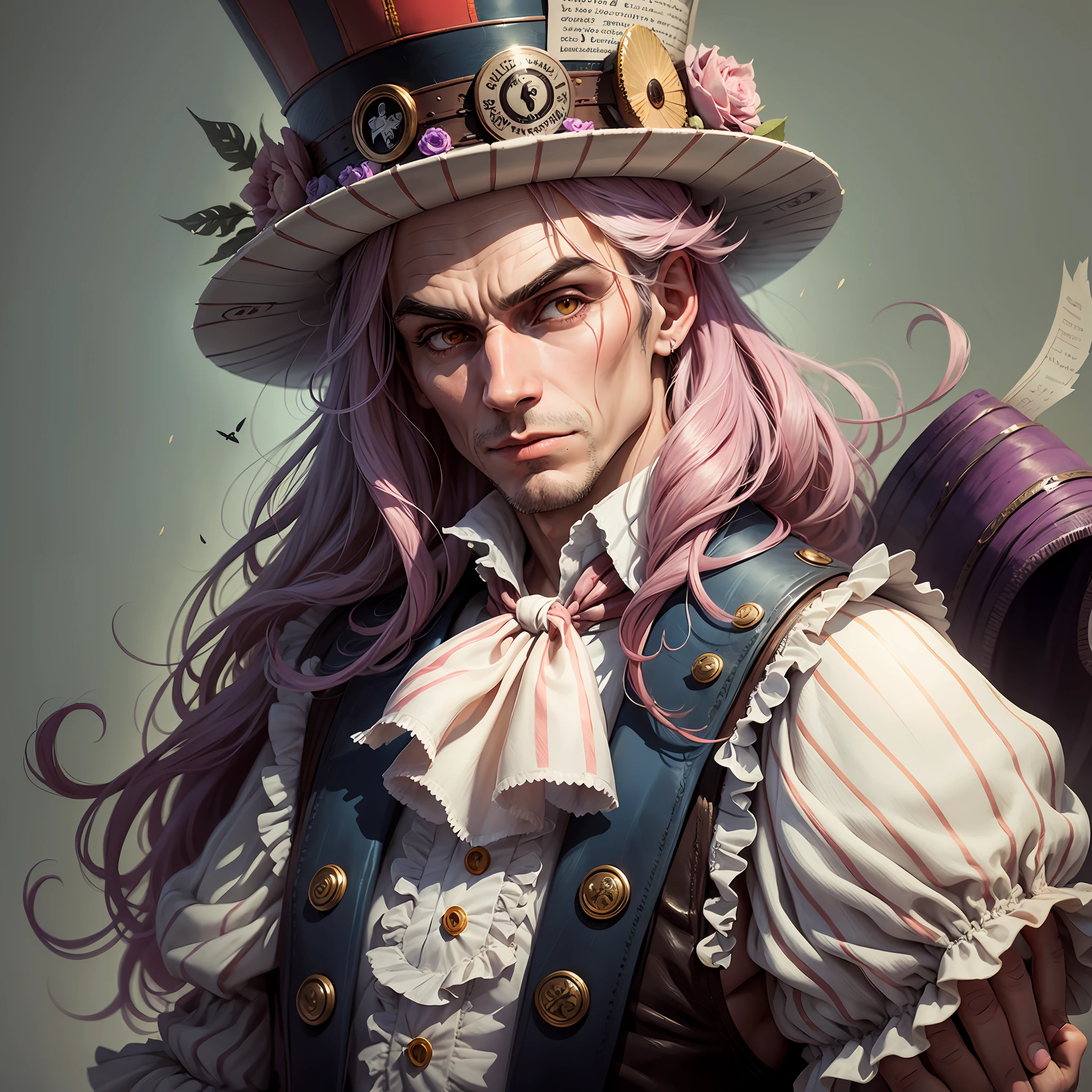 Illustrative image of the mad hatter --auto --s2