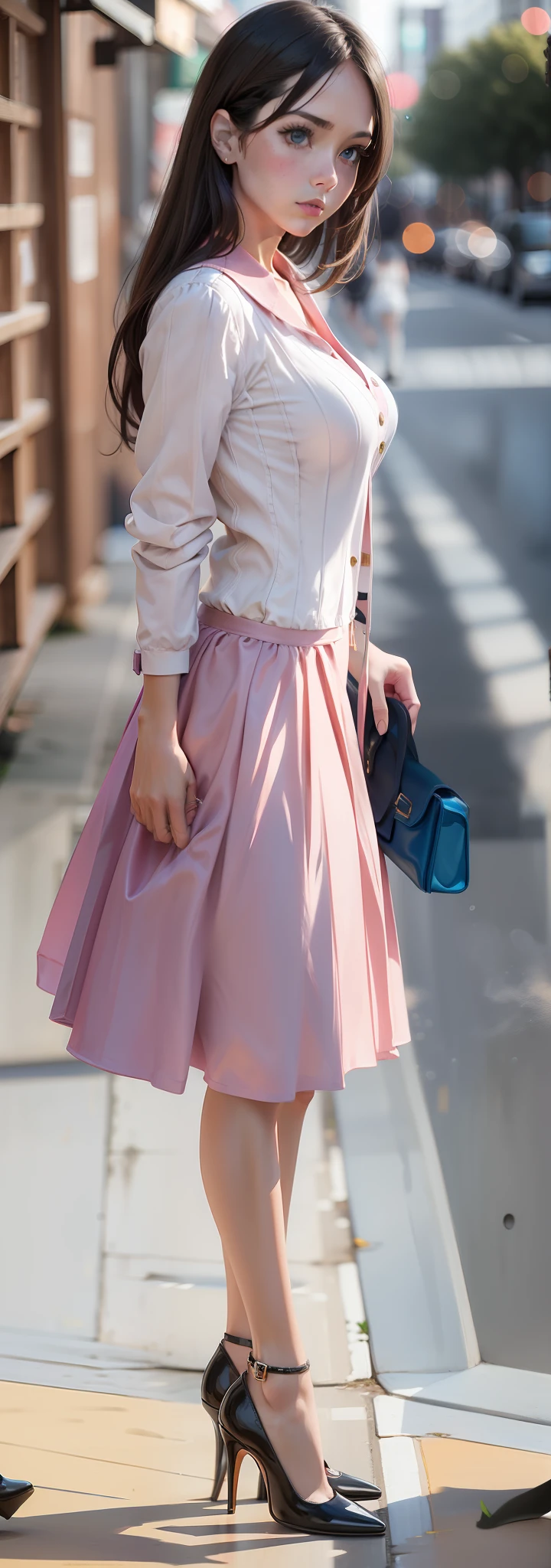 Thin legs, pumps --auto --s2
