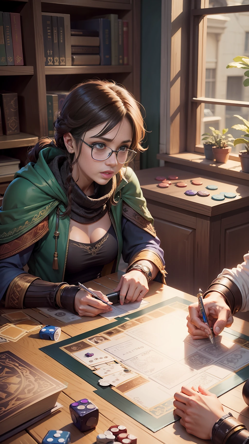 Friends playing tabletop RPG --auto --s2
