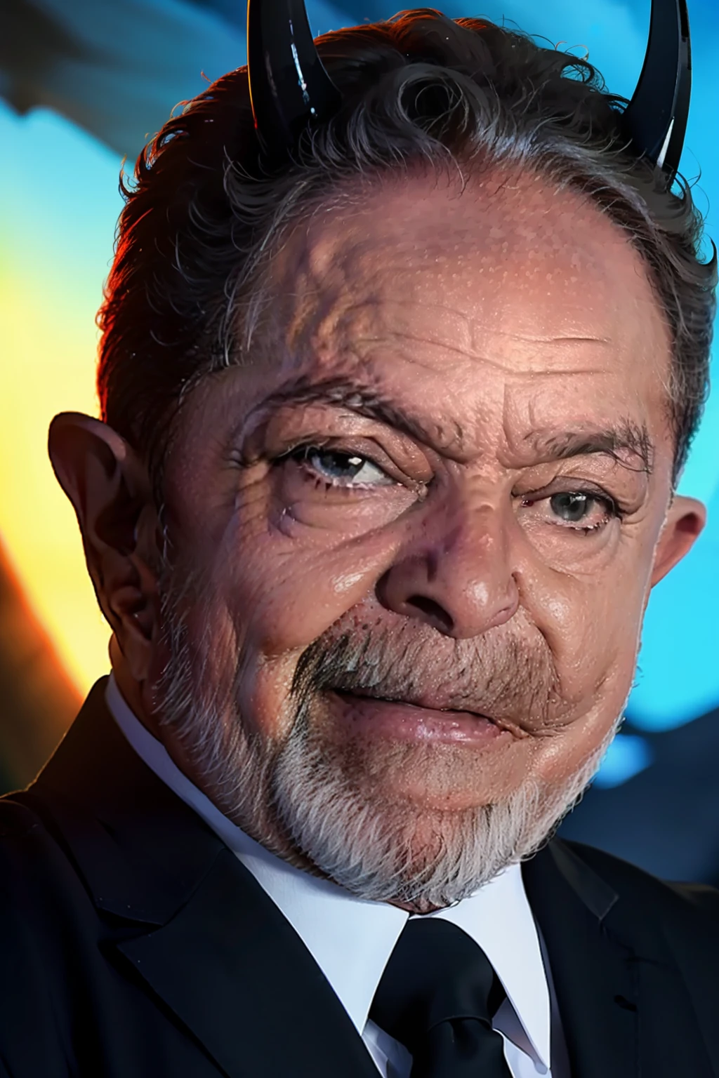 right face luiz inacio Lula DA silva