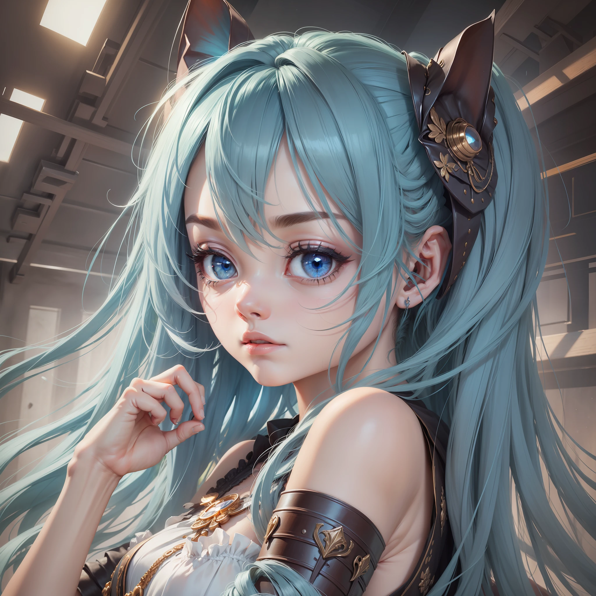 (perfectly made hands (with 5 fingers), extremely detailed eyes) [0.8], [detailed eyes:1.4] [0.6]