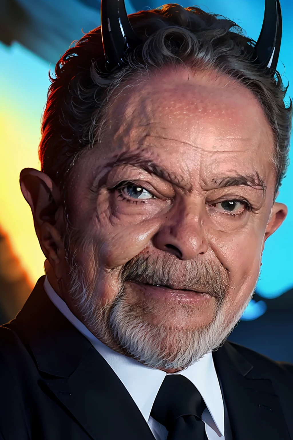 right face luiz inacio Lula DA silva