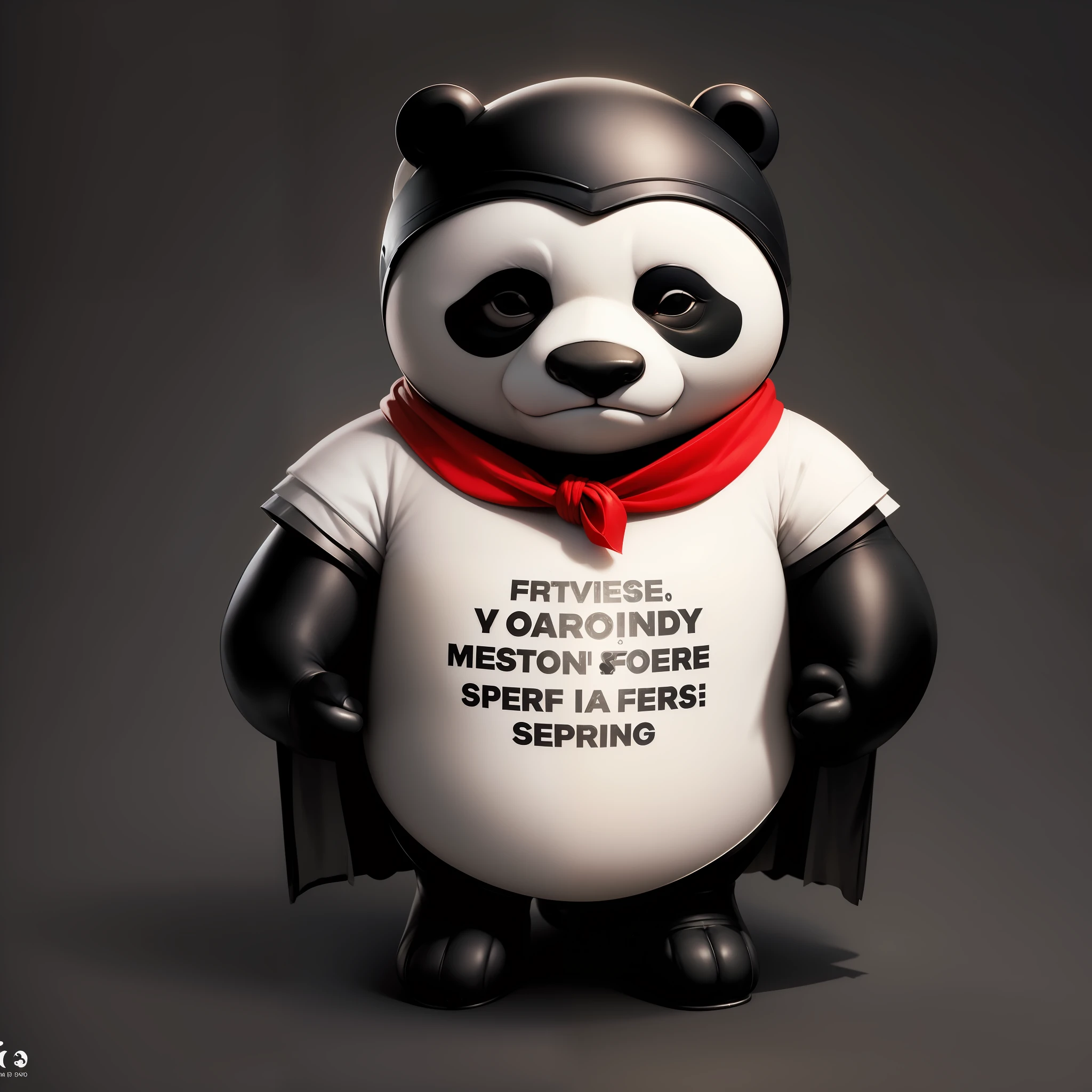 A panda, with cover, mask, happy perfect quality, clear focus (clutter - house: 0.8), (masterpiece: 1.2) (realistic: 1.2) (bokeh) (best quality) (detailed skin: 1.3) (intricate details) (8K) (detail eyes) (sharp focus), (happy) --auto --s2