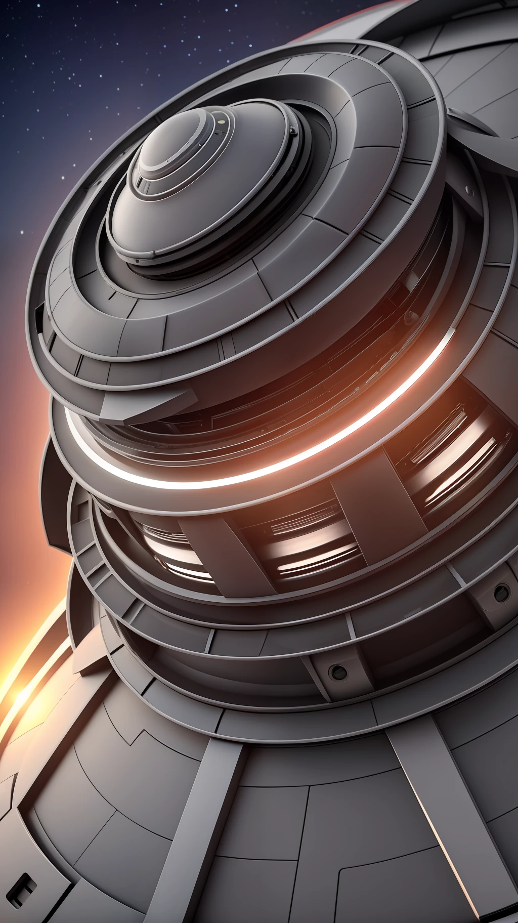 A Grey alien inside Hyper-Detailed Flying Saucer, cinematic 8k, wallpaper. --auto --s2