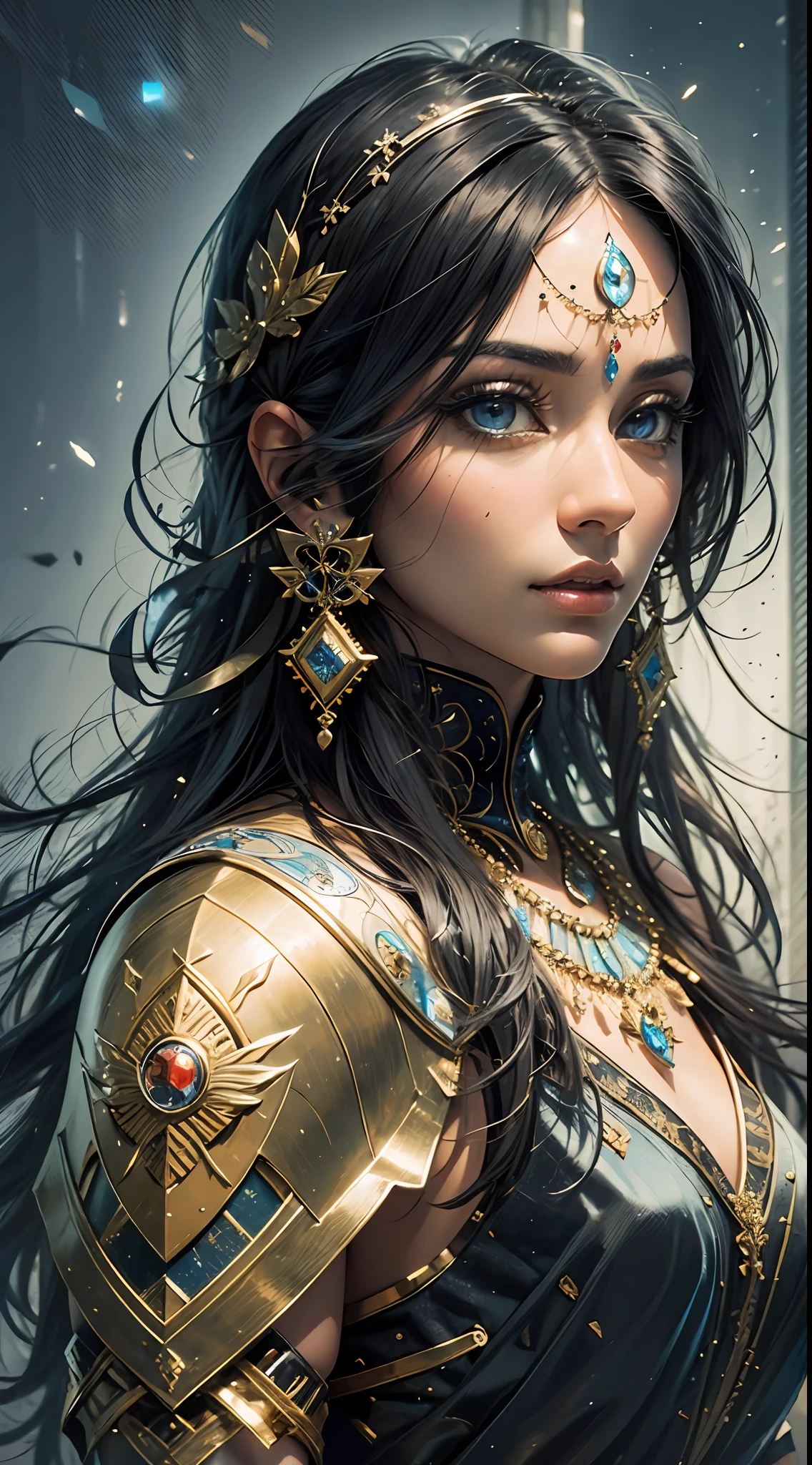 (masterpiece), high quality, ultra-realistic, hyper detailed CG character creation, (ah201), stunningly beautiful, highly detailed face, Swedish-Arabian fusion, ideal facial features, perfect eyes, short black hair, smooth skin, slender and graceful body. --auto --s2