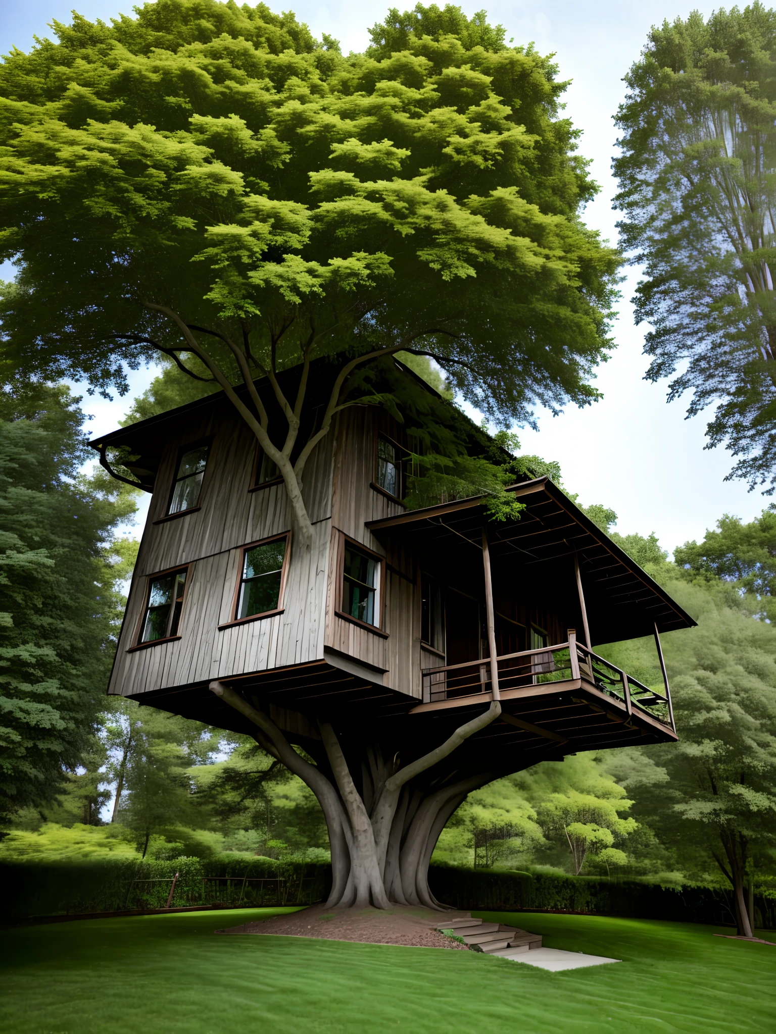 Houses grow out of trees