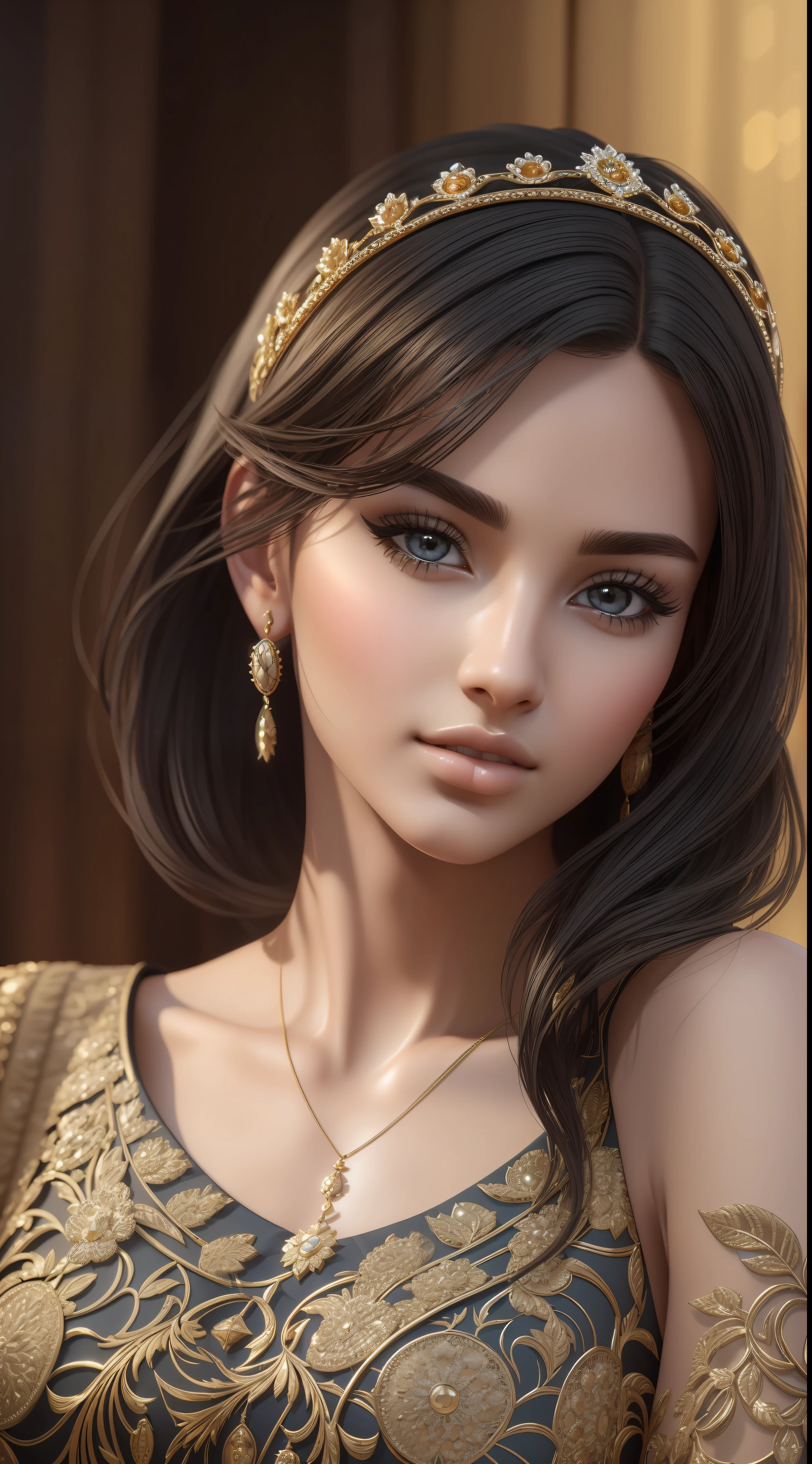 (masterpiece), high quality, very realistic, create an ultra-detailed CG character, (AH201), stunningly beautiful face, very detailed, Swedish-Arabic fusion, perfect facial features, perfect eyes, short black hair, smooth skin, slim and graceful body, modern clothes