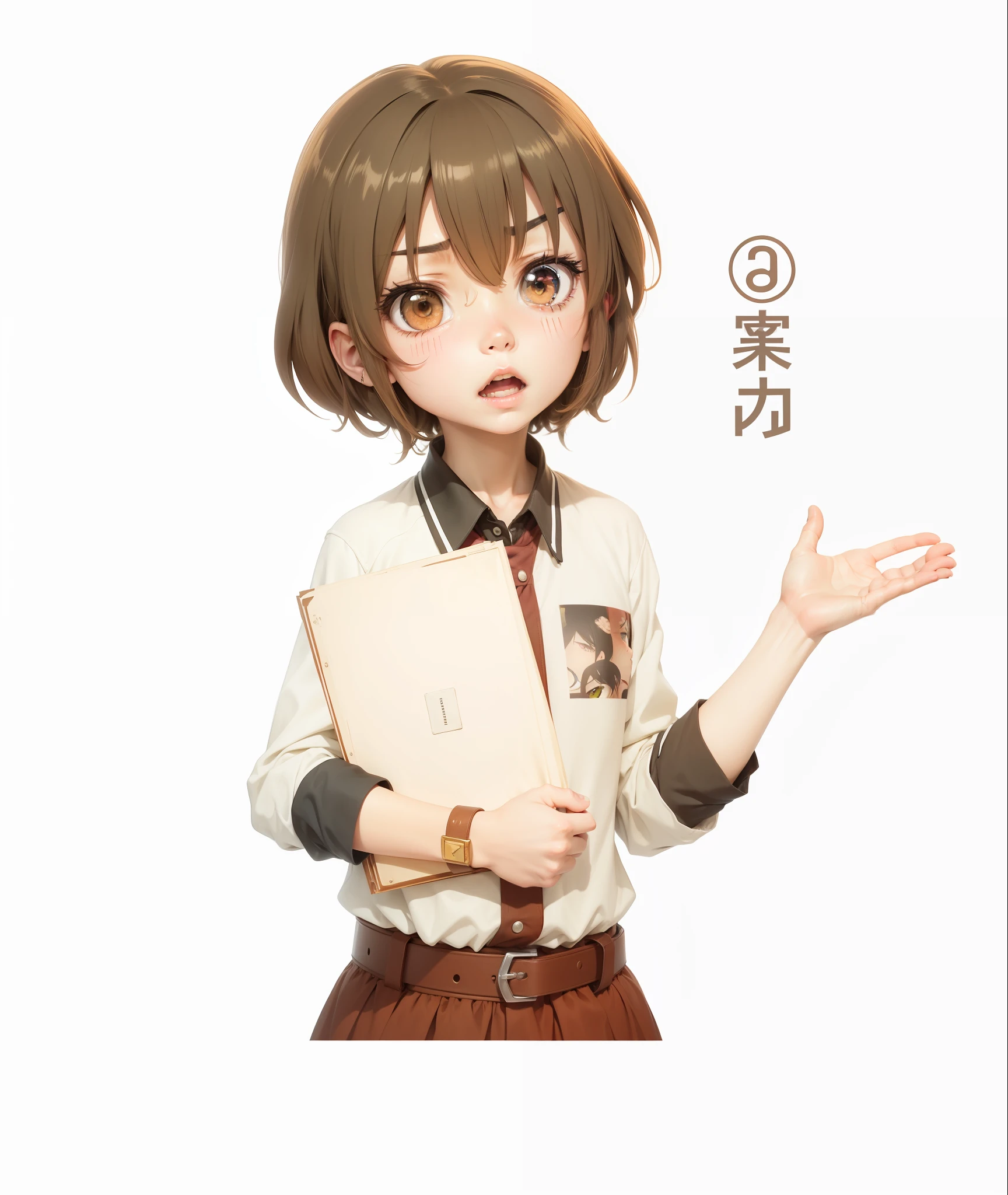 Troubled facial expressions, anime, manga --auto --s2