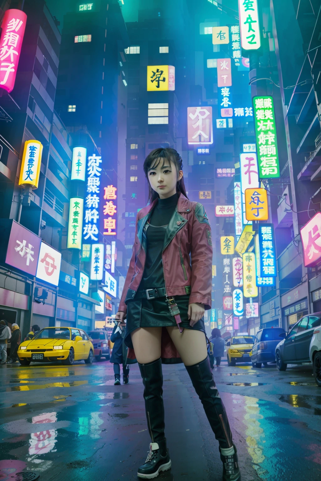 Cyberpunk shoujo Kawasaki Ohashi