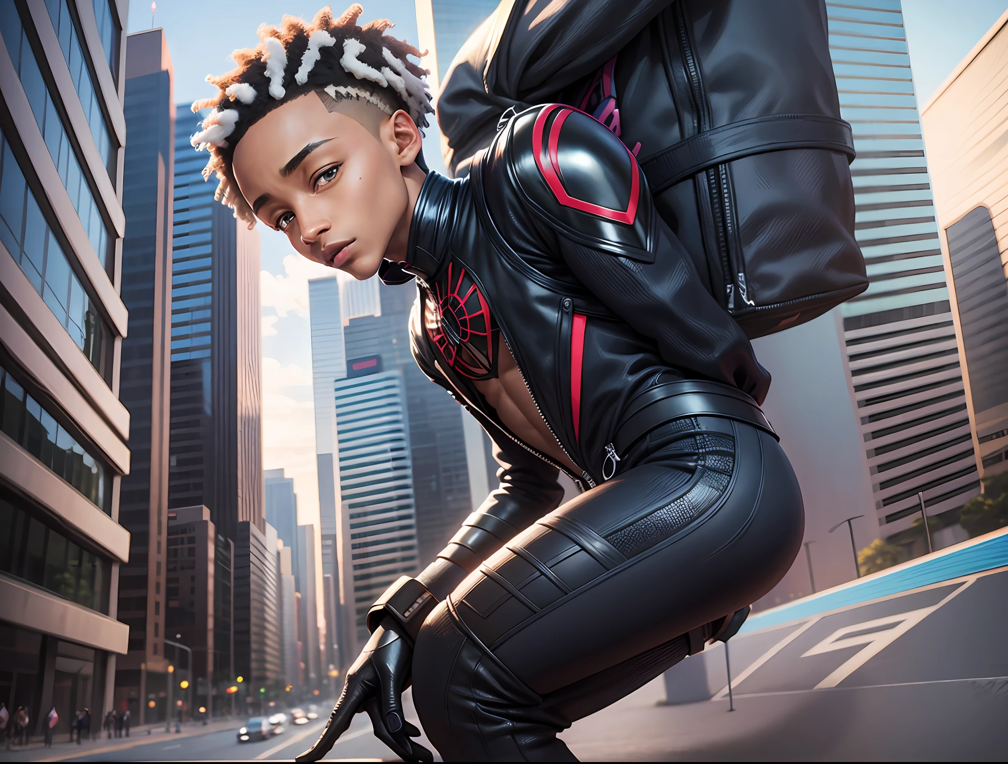 Jaden Smith as Miles Morales --auto --s2