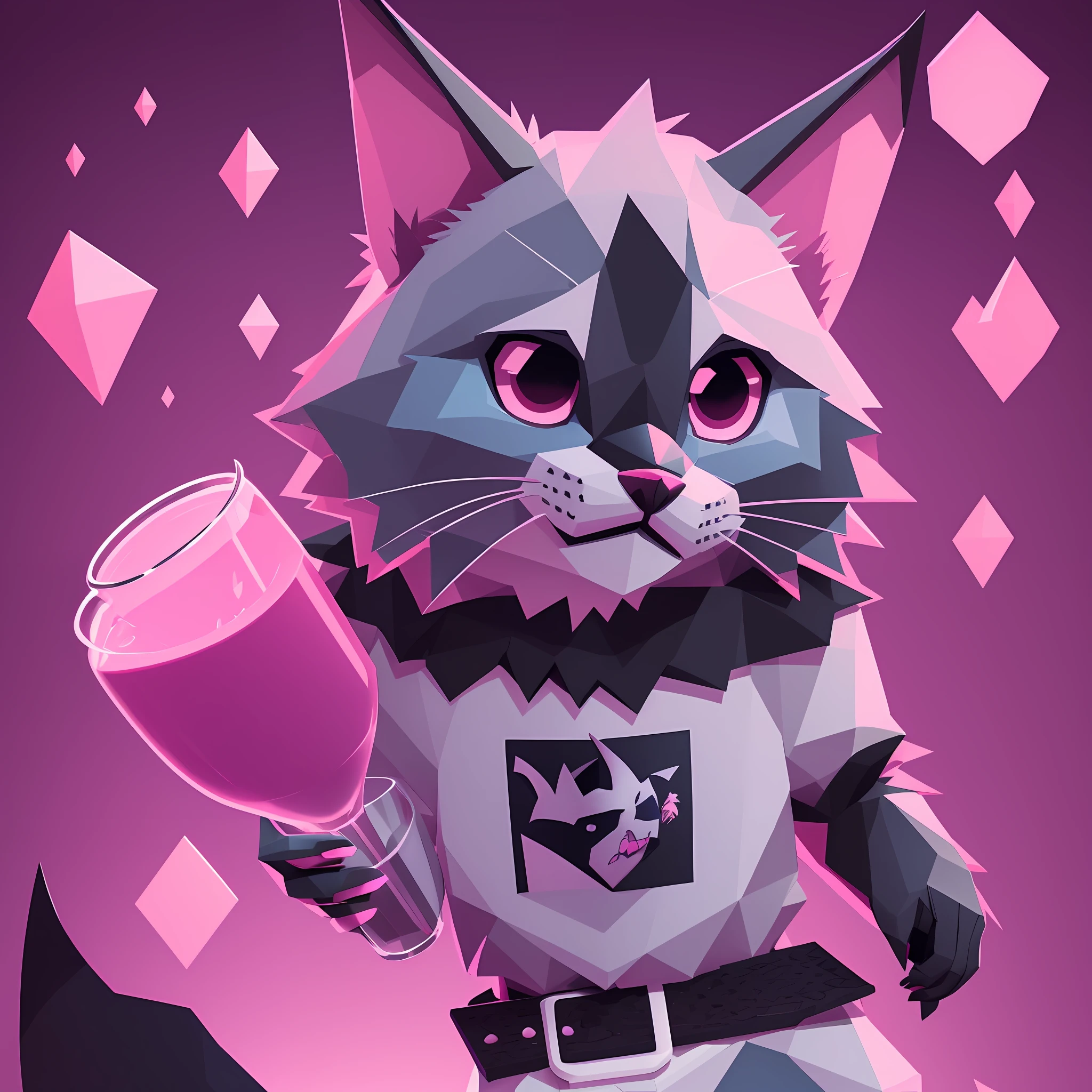 (bat having a good time) (cats dancing) (drinking pink milk and red blood),t shirt design, in the style of disney, charming, monochromatic pastel tetradic colours, 3D vector art, cute and creepy, fantasy art, watercolor effect, bokeh, Adobe Illustrator, hand-drawn, digital painting, low-poly, soft lighting, bird's-eye view, isometric style, retro aesthetic, focused on the character, 4K resolution, photorealistic rendering, using Cinema 4D, vampire aesthetic --auto --s2