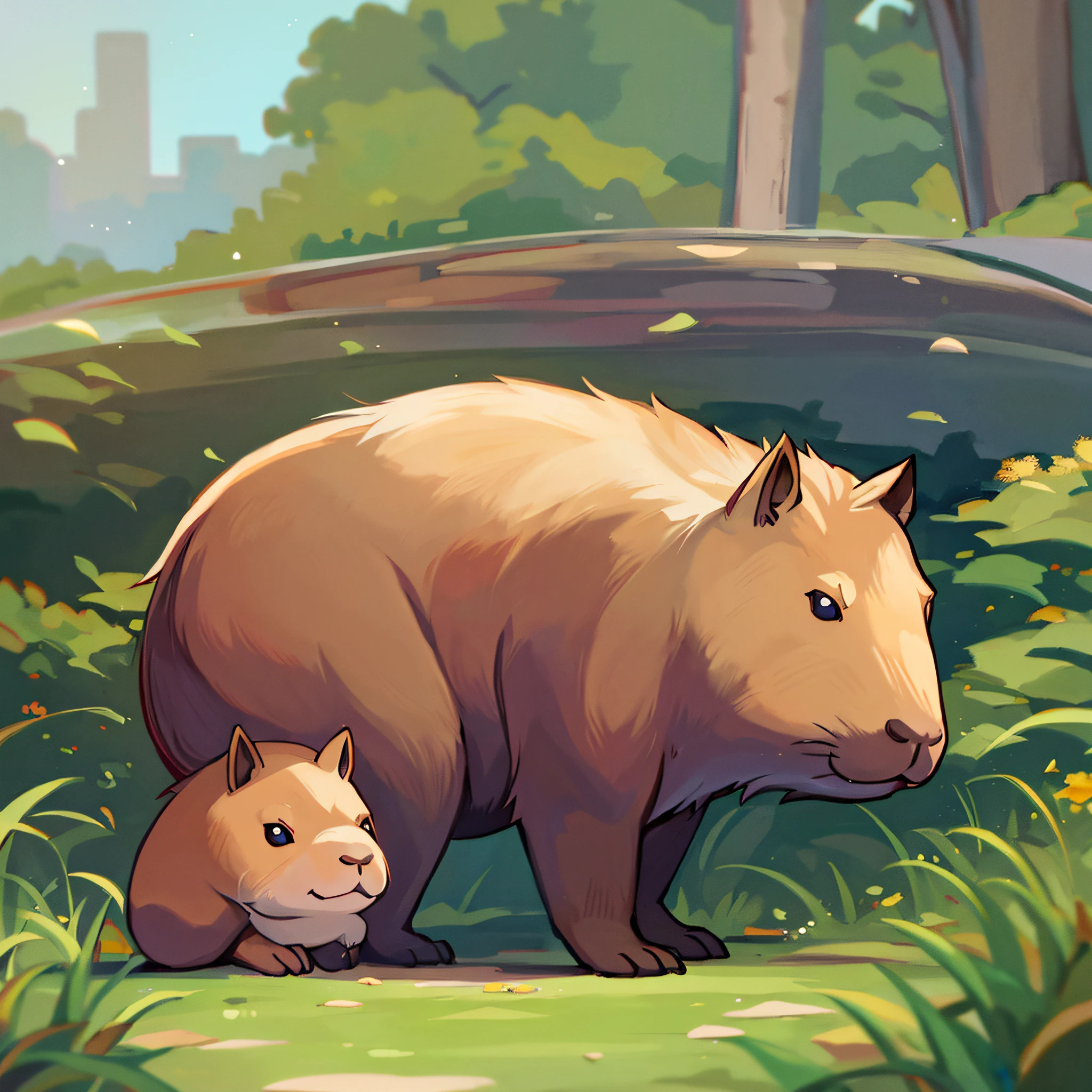 Capybara Stickers