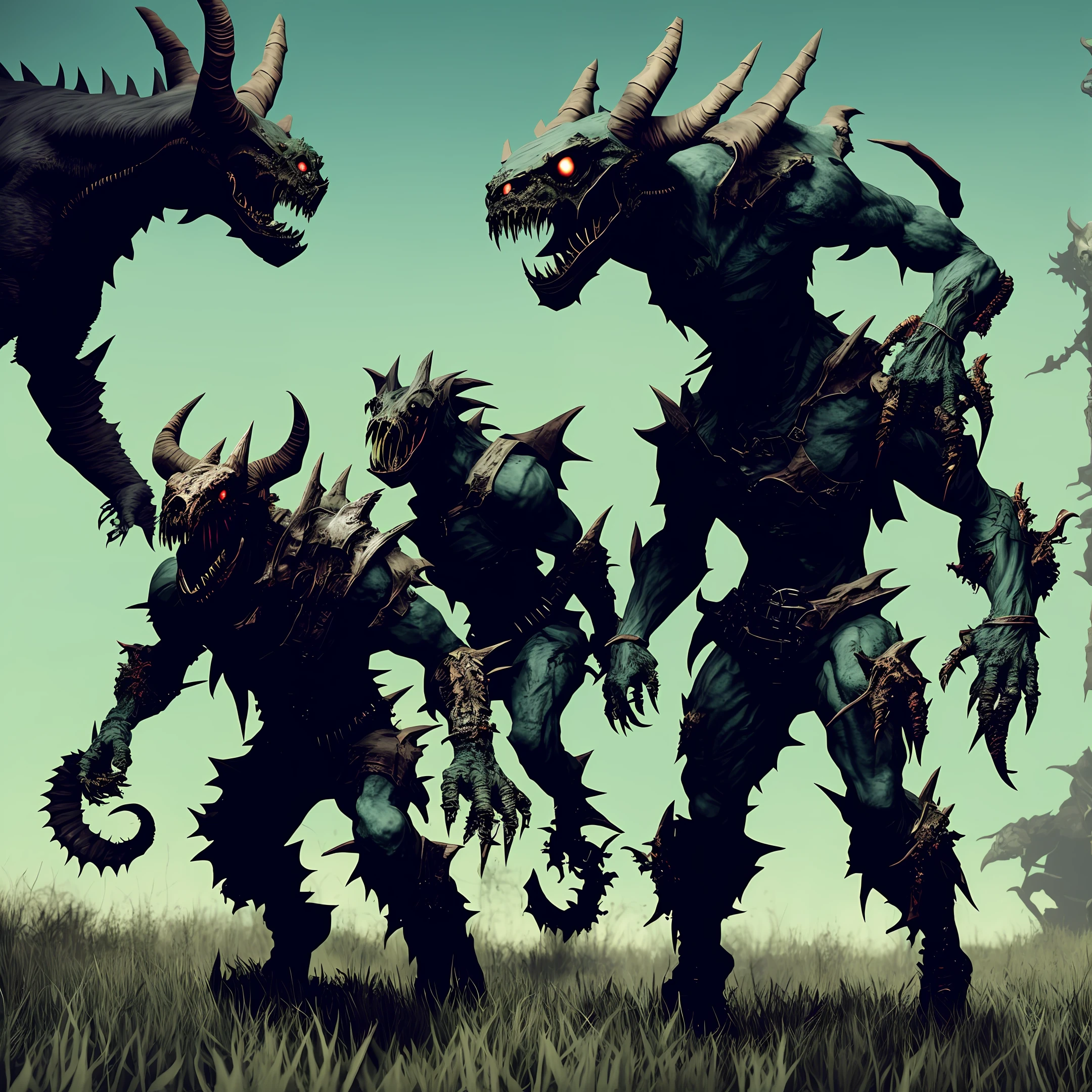 Ghoul + Deathclaw + Hunter