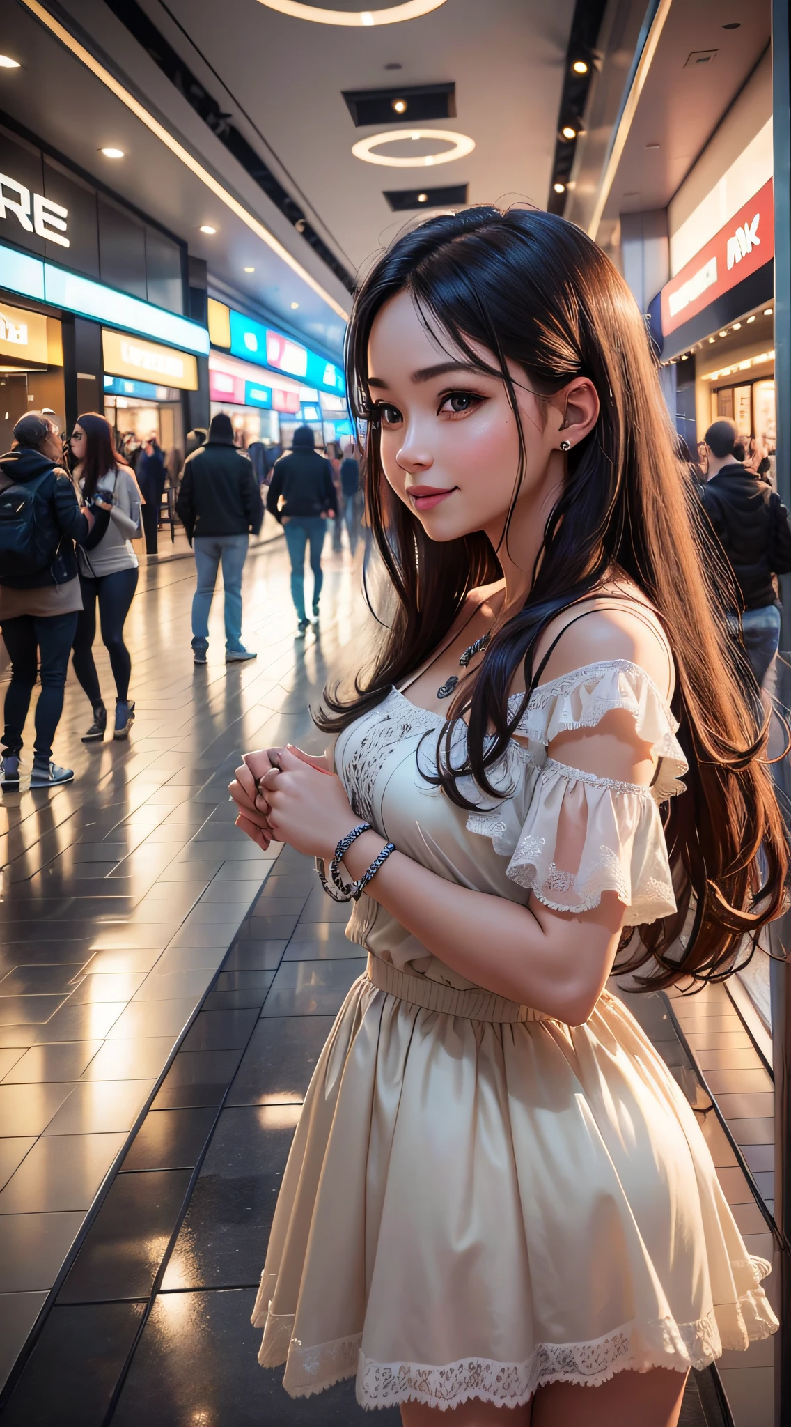 they are posing for a photo together in a mall, lovely couple, happy couple, couple, 8k selfie photography, very low quality image, smiling couple, post reddit, profile picture, 8k portrait photo, post 4k, post 4k, photography, filmed on nikon z9, by Nándor Katona, in a mall, photo, Social realism, realism, ray tracing, reflection light,  high quality, high details, super detail, 8k, 16k, best quality --auto --s2