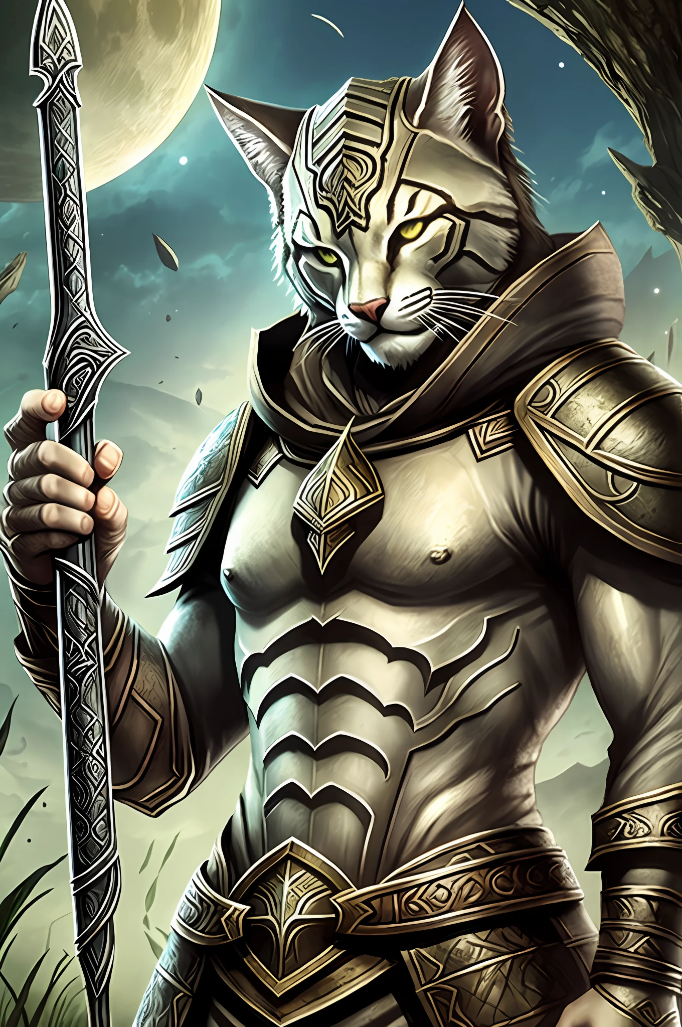 The Elder Scrolls O Orgulho de Elsweyr Khajit Guerreiro Lunar --auto --s2