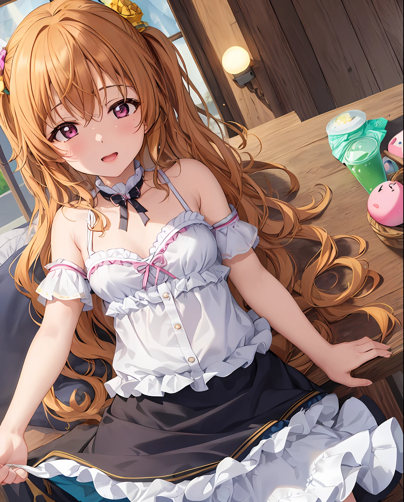 kanata_konoe, 1girl, solo, 12yo, bedroom, dark light,
((8k, RAW photo, highest quality, masterpiece), High detail RAW color photo professional close-up photo, (realistic, photo realism:1. 10), (highest quality), (best shadow), (best illustration),
ahoge, bare shoulders, blush, breasts, breath, long hair, open mouth, small breasts, sideface, very detailed face,
nsfw, corneo_pov_oral, ((deepthroat)), smile, ((cum_vomit, nose_cum)), looking at viewer, pov, ((detailed hair)), ((facial)), ((((face focus)))), stick out tongue, drooling, open shirts, bra, (Feratios), lie on one's back, armpits, arms over head,