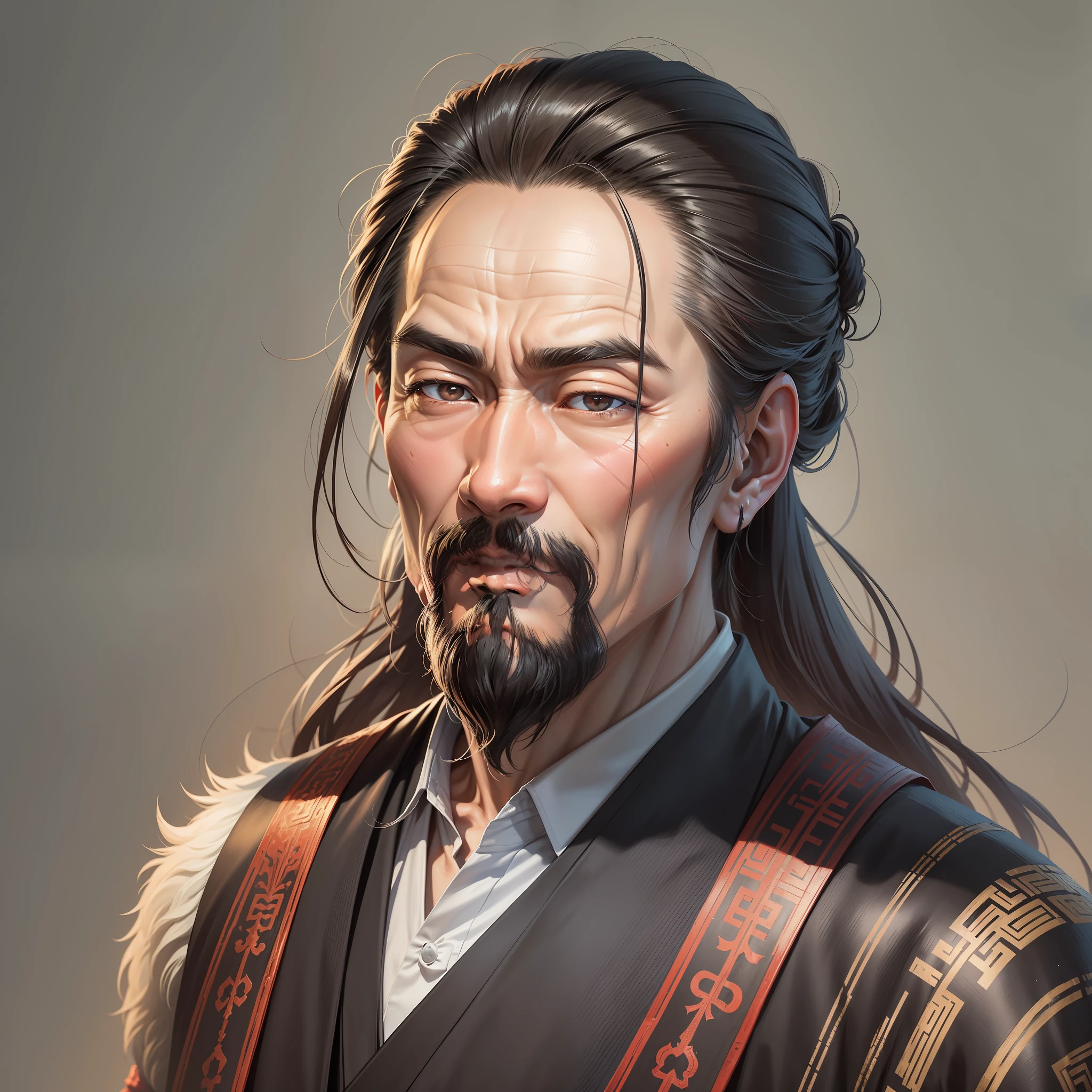 Here are some sentences about Du Fu's appearance for your reference:
1. Du Fu is tall, his face is as dark as copper, and his black eyes are thoughtful.
2. Du Fu's clean and straight nose is a portrayal of his tenacious character, and his eyebrows sometimes show a thoughtful color.
3. Du Fu's gaze contains a love for life and a deep affection for the people.
4. Du Fu's high forehead, thick eyebrows, and resolute jaw, combined with that resolute face, constitute his powerful temperament that does not succumb to fate.
5. Du Fu's old face, which has been carved by the years, has a complete pain, and his solemn and smiling eyes exude a strong vitality.
6. Du Fu's gaze is deep, and his handsome appearance complements the mature literary and artistic atmosphere.
7. Du Fu's face is rough and resolute, with distinct facial features and tough and beautiful lines, showing a gentlemanly demeanor.
8. Du Fu is dressed in elegant clothing, with an unpretentious appearance but no loss of taste, revealing his love and pursuit of literature and art.
9. Du Fu's gaze --auto --s2