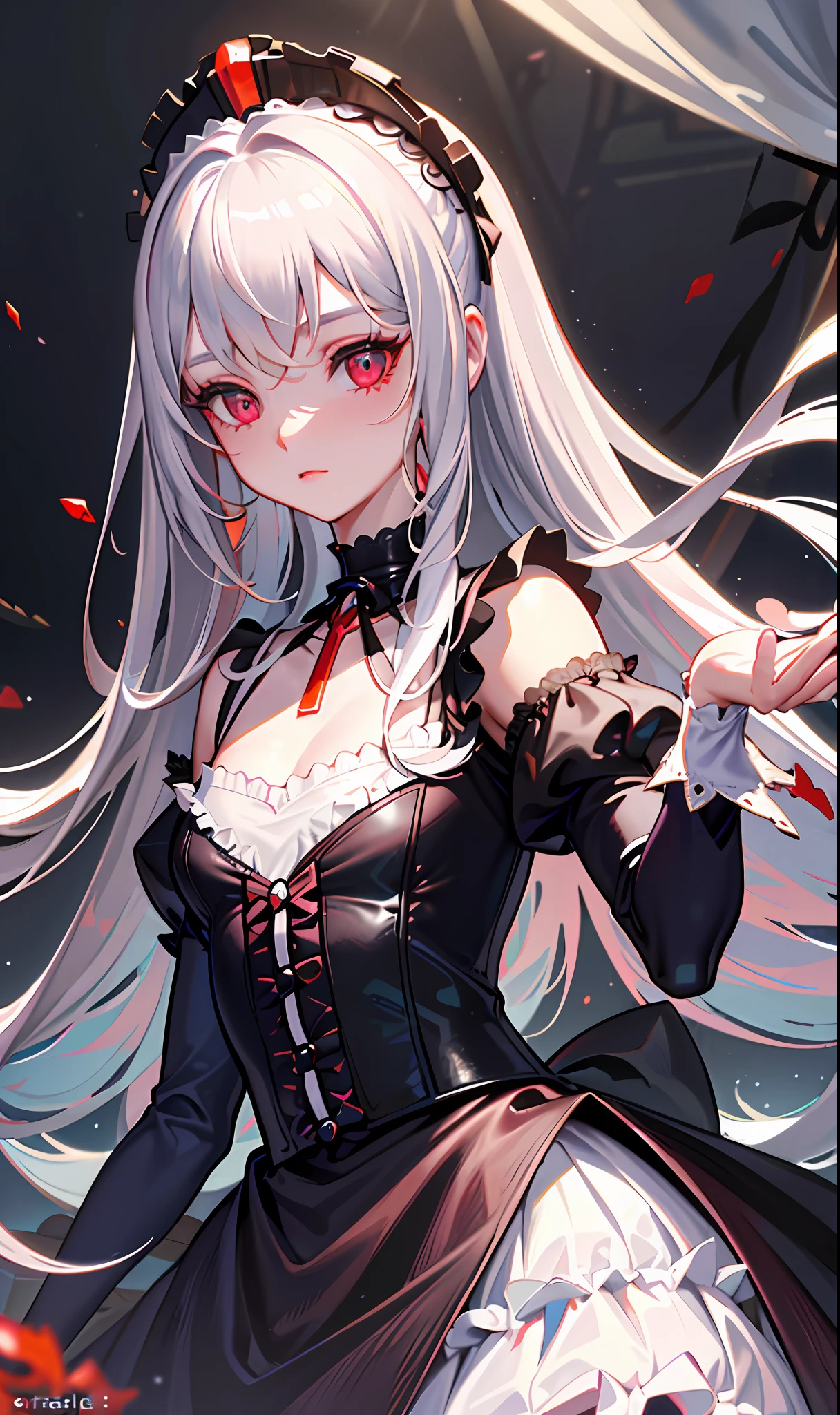 (Masterpiece, Side Light, Fine Beautiful Eyes: 1.2), (Masterpiece Portrait), Portrait, (Bust), Realistic, 3D Face, Sweet Skin, (Solo), (Face Close-up), (Fire Opal General Scarlet Eyes), Hanging Corner of the Eye, ((High Detail Skin, Visible Pores)), (Perfect Figure), A Beautiful Girl, Small Breasts, ((ta fashion)), (Neck Ring)