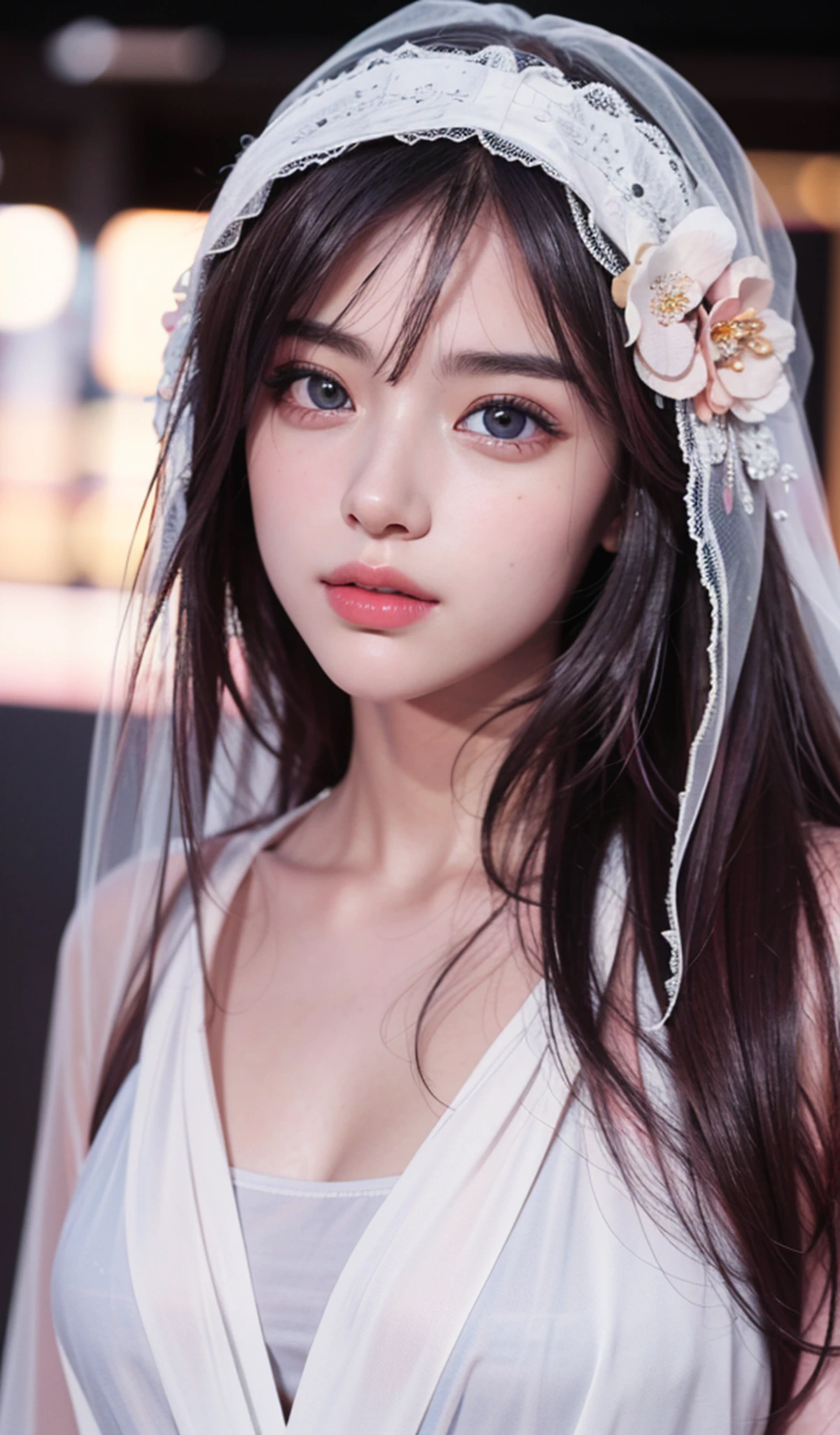 Best Quality, Masterpiece, Ultra High Resolution, (Realistic: 1.4), Original Photo, Side Light, Fine Beautiful Eyes: 1.2, Masterpiece* Portrait, Realism, 1 Girl, Ultra Detailed