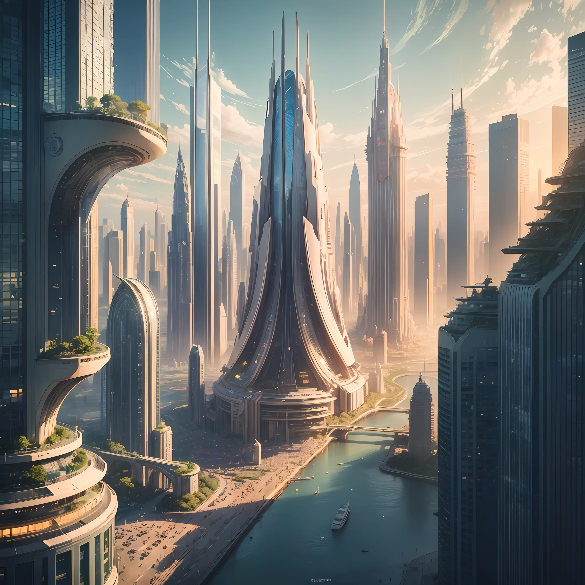 The city of the future, the vision
